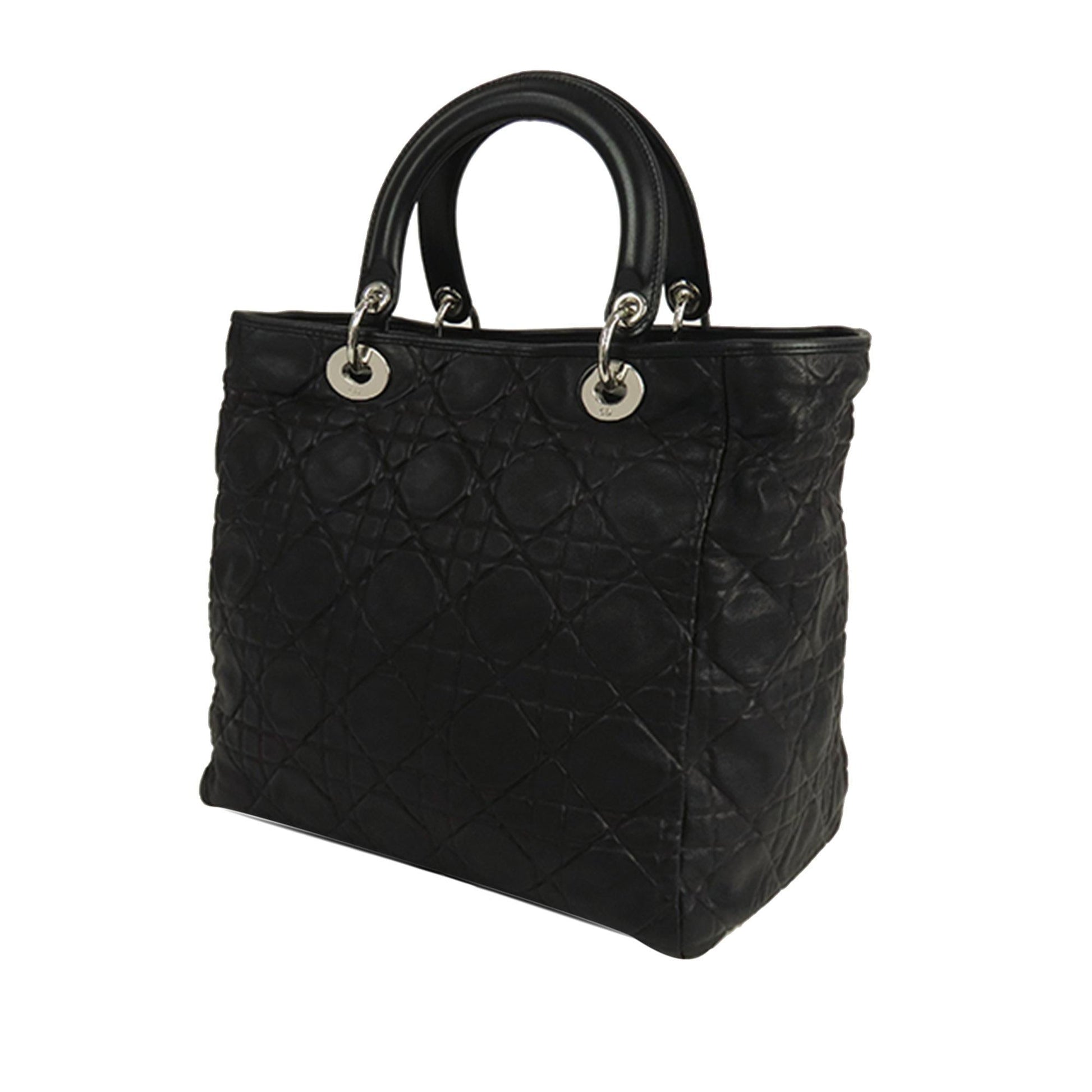 Dior Cannage Soft Lady Shg Xmoeea Tote Bag Large