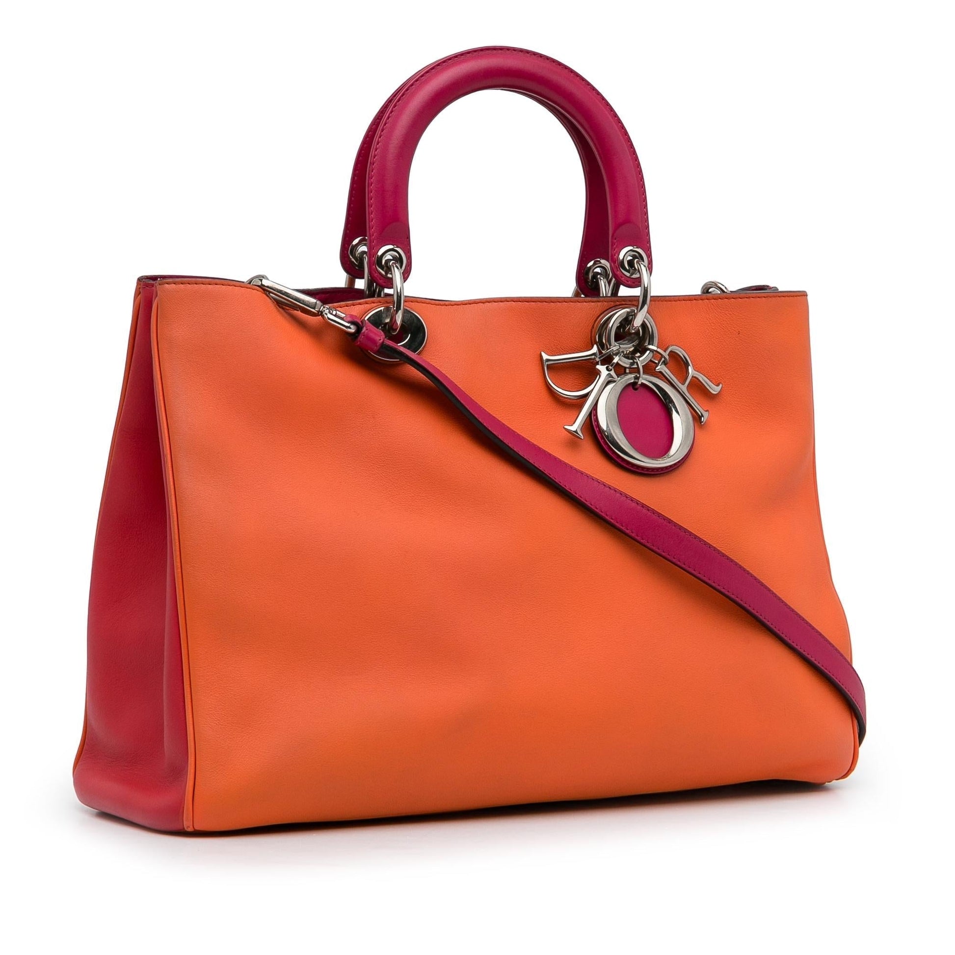 Dior issimo Bicolor Satchel Shg R4S0Si Large Satchel Bag