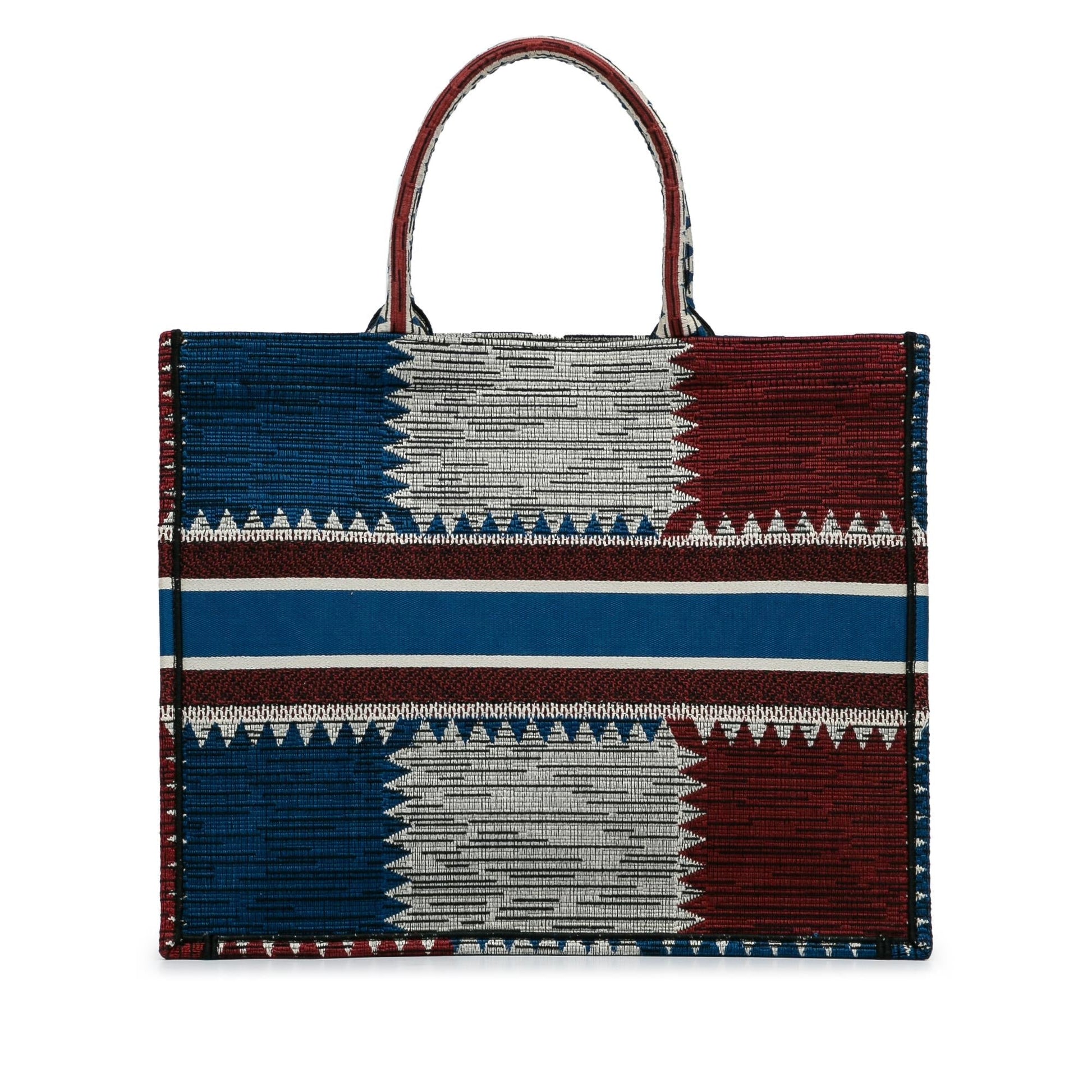 Dior French Flag Book Tote Large Tote Bag Book Tote 3