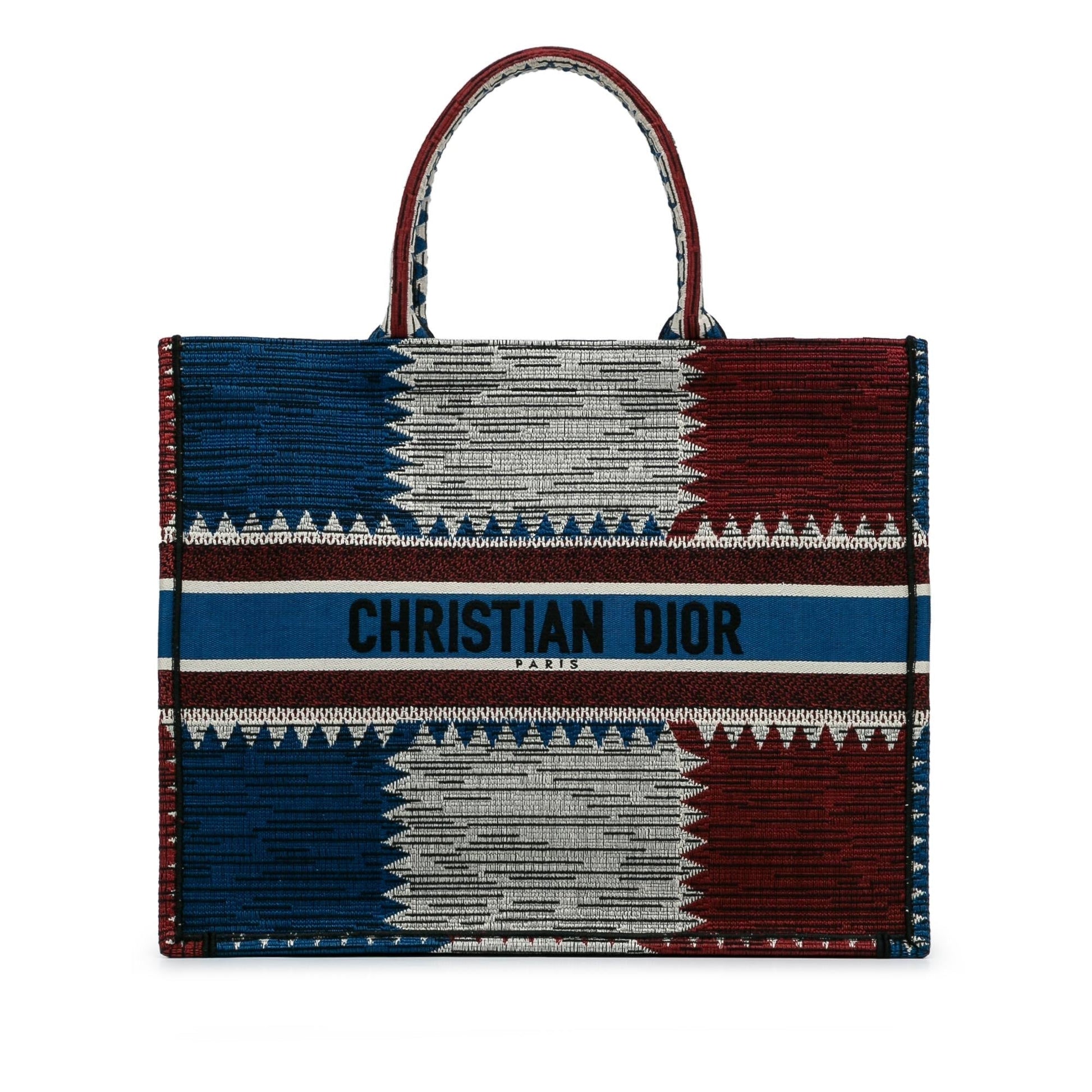 Dior French Flag Book Tote Large Tote Bag Book Tote 5