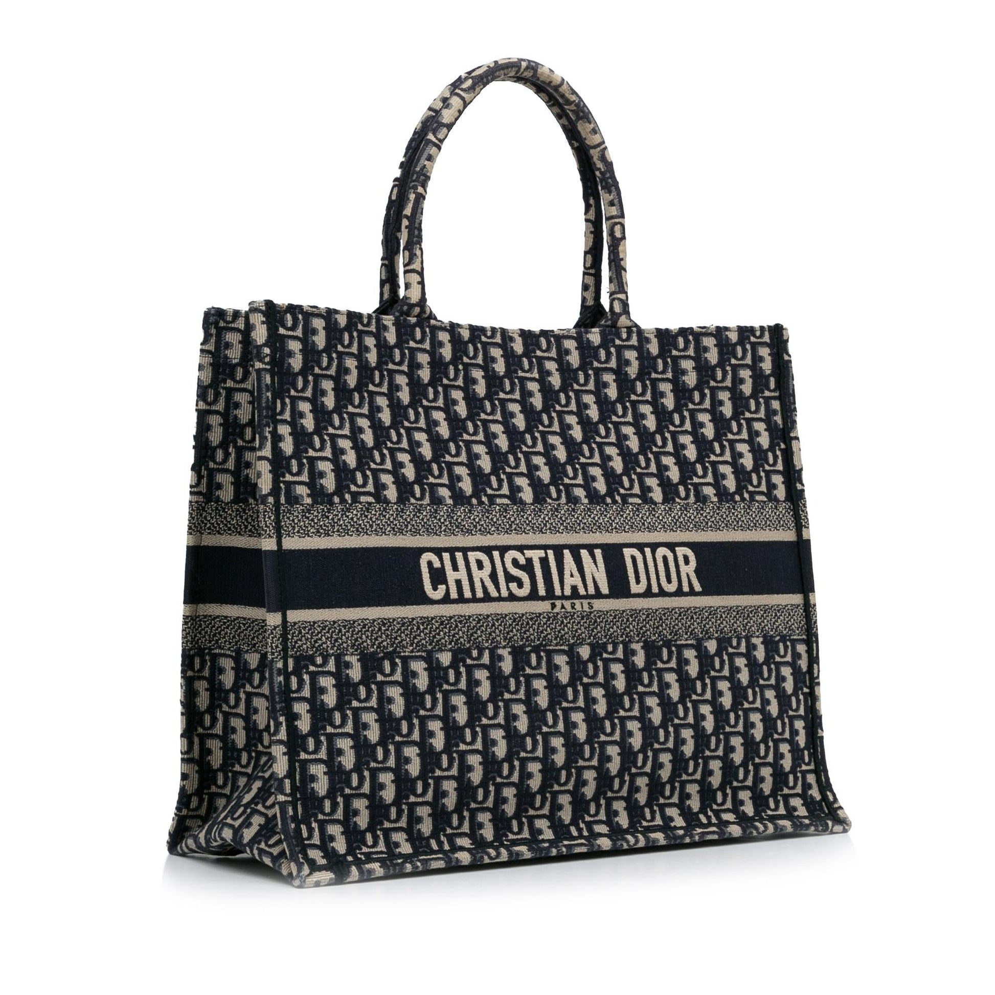 Dior Oblique Book Tote Shg Jlrrkn Large Tote Bag