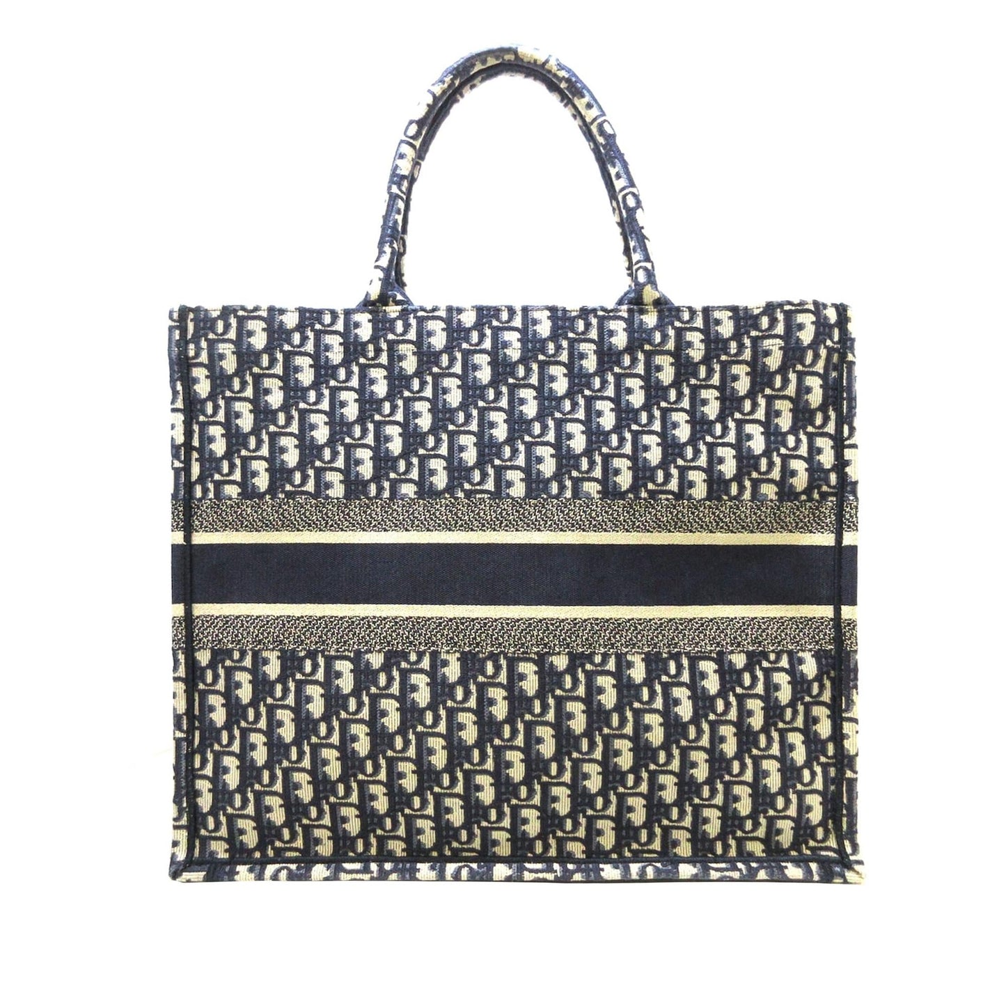 Dior Oblique Book Tote Shg Bkyloi Large Tote Bag