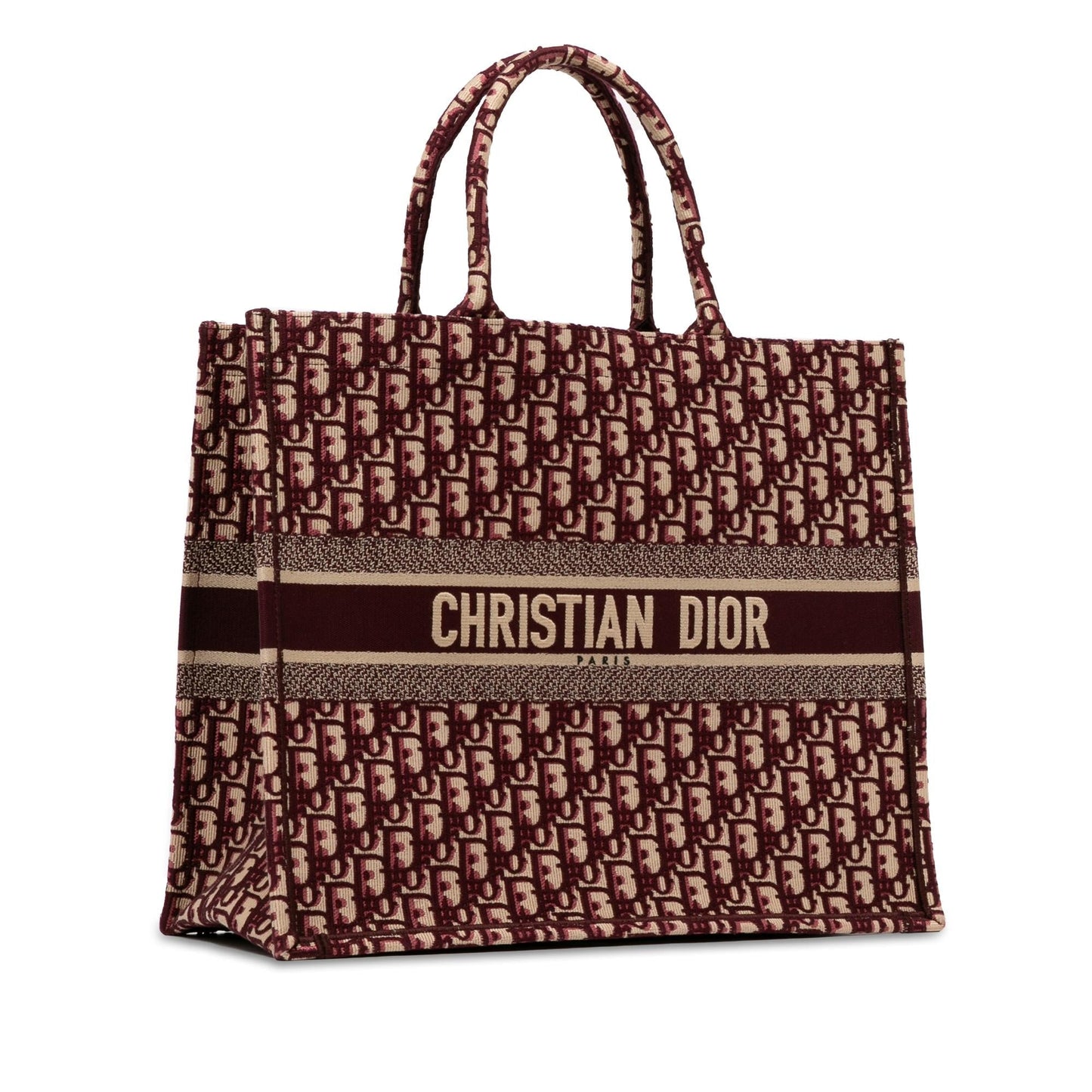 Dior Oblique Book Tote Shg Orll3F Large Tote Bag