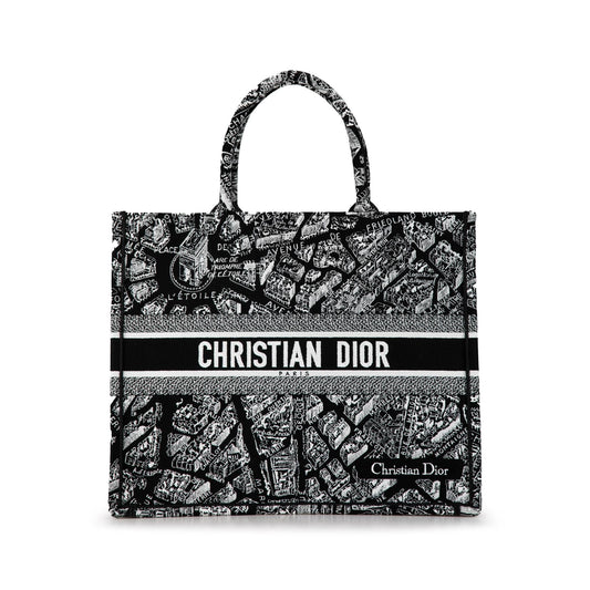 Dior Plan De Paris Book Tote Shg 3Mpguc Large Tote Bag