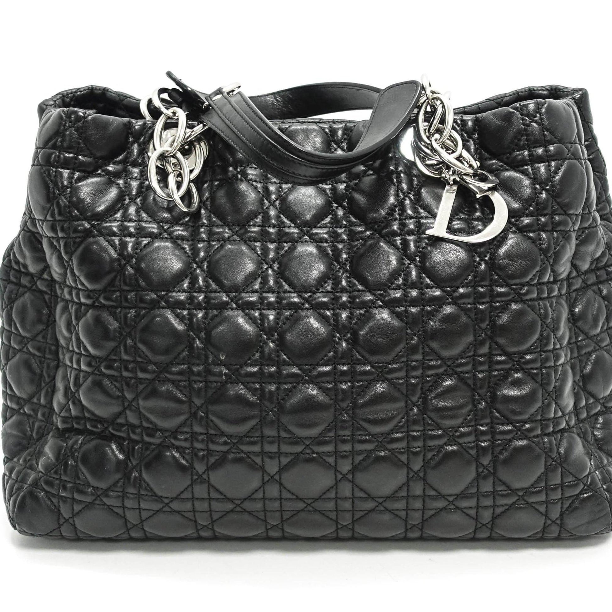 Dior Soft Shopper Tote Handbag Large Tote Bag
