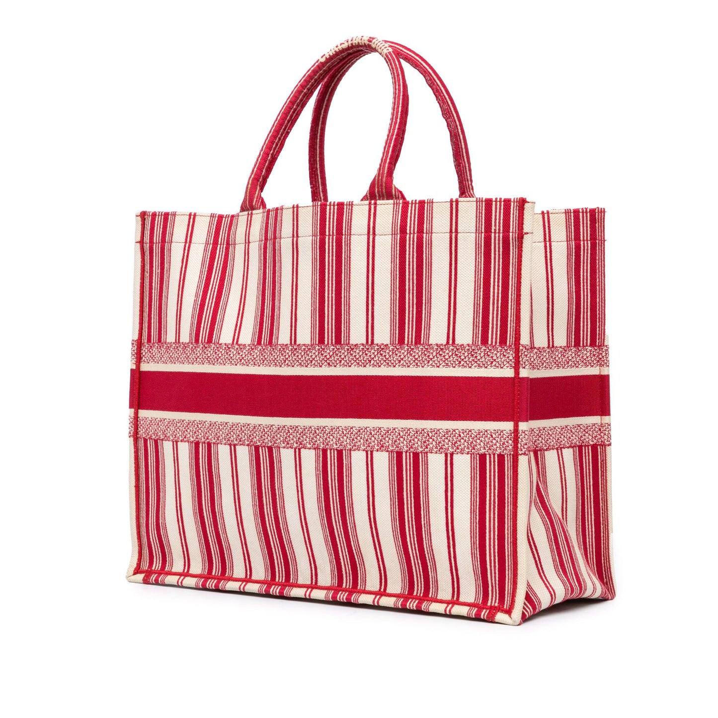 Dior Striped Book Tote Large Tote Bag Tote Shg Ijuttf