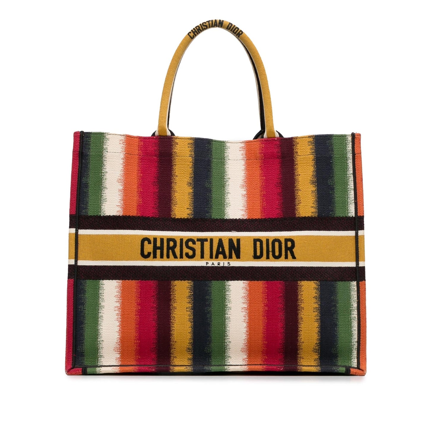 Dior Striped Book Tote Large Tote Bag Book Tote 5