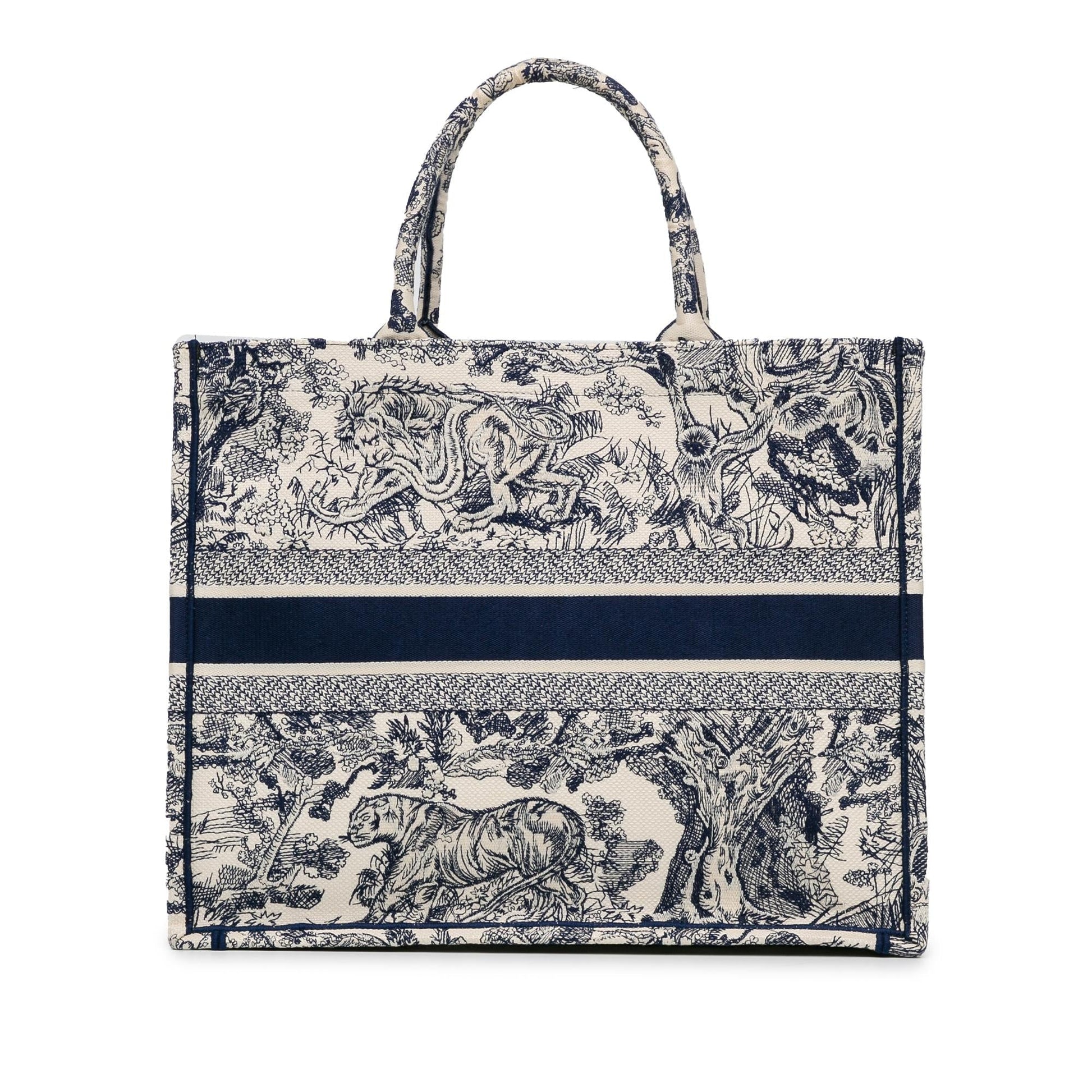 Dior Toile De Jouy Book Tote Shg P9Xqzv Large Tote Bag