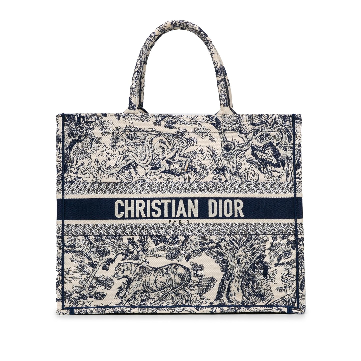 Dior Toile De Jouy Book Tote Shg P9Xqzv Large Tote Bag