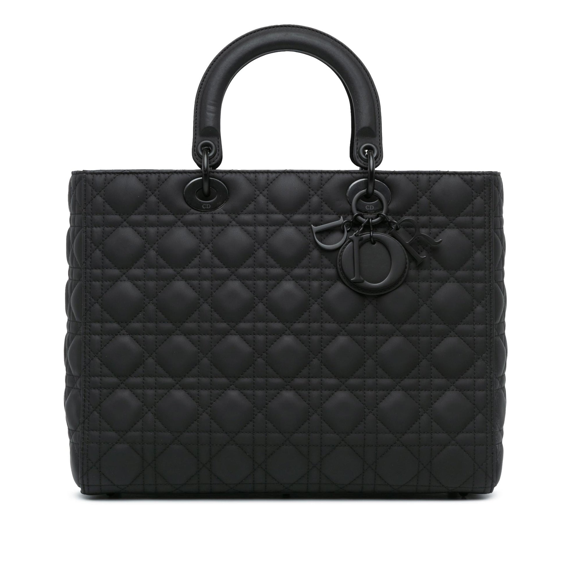 Dior Ultra Matte Calfskin Cannage Lady Shg Mtgd6Q Satchel Large Satchel Bag