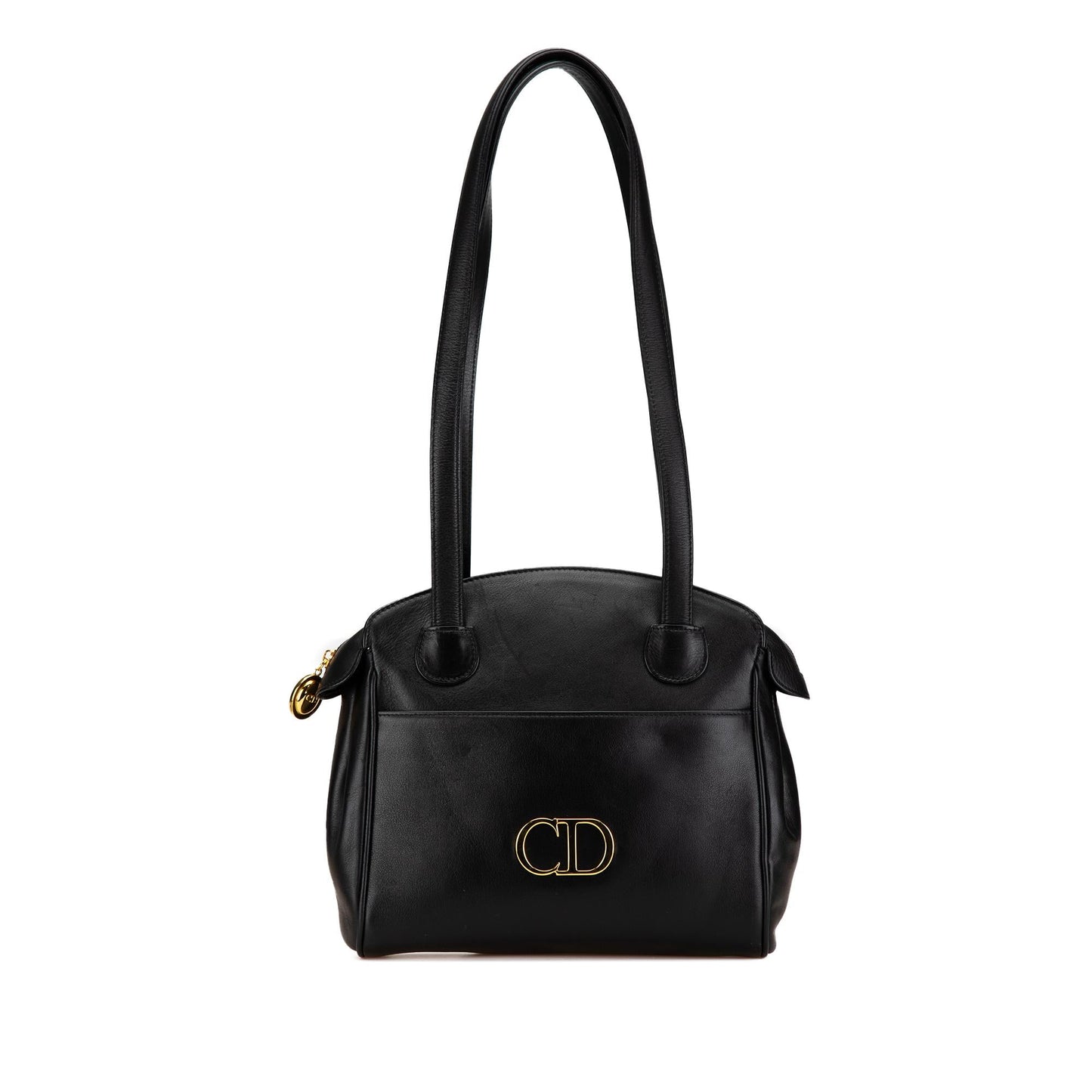 Dior Cd Shoulder Bag Leather Logo
