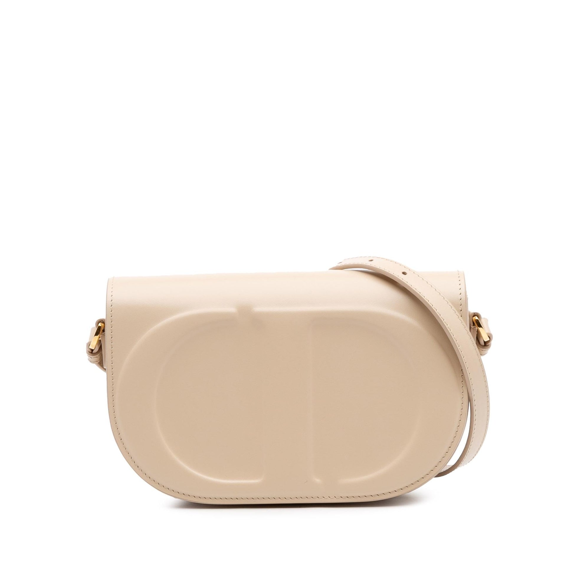 Dior Cd Signature Crossbody Bag Leather Flap