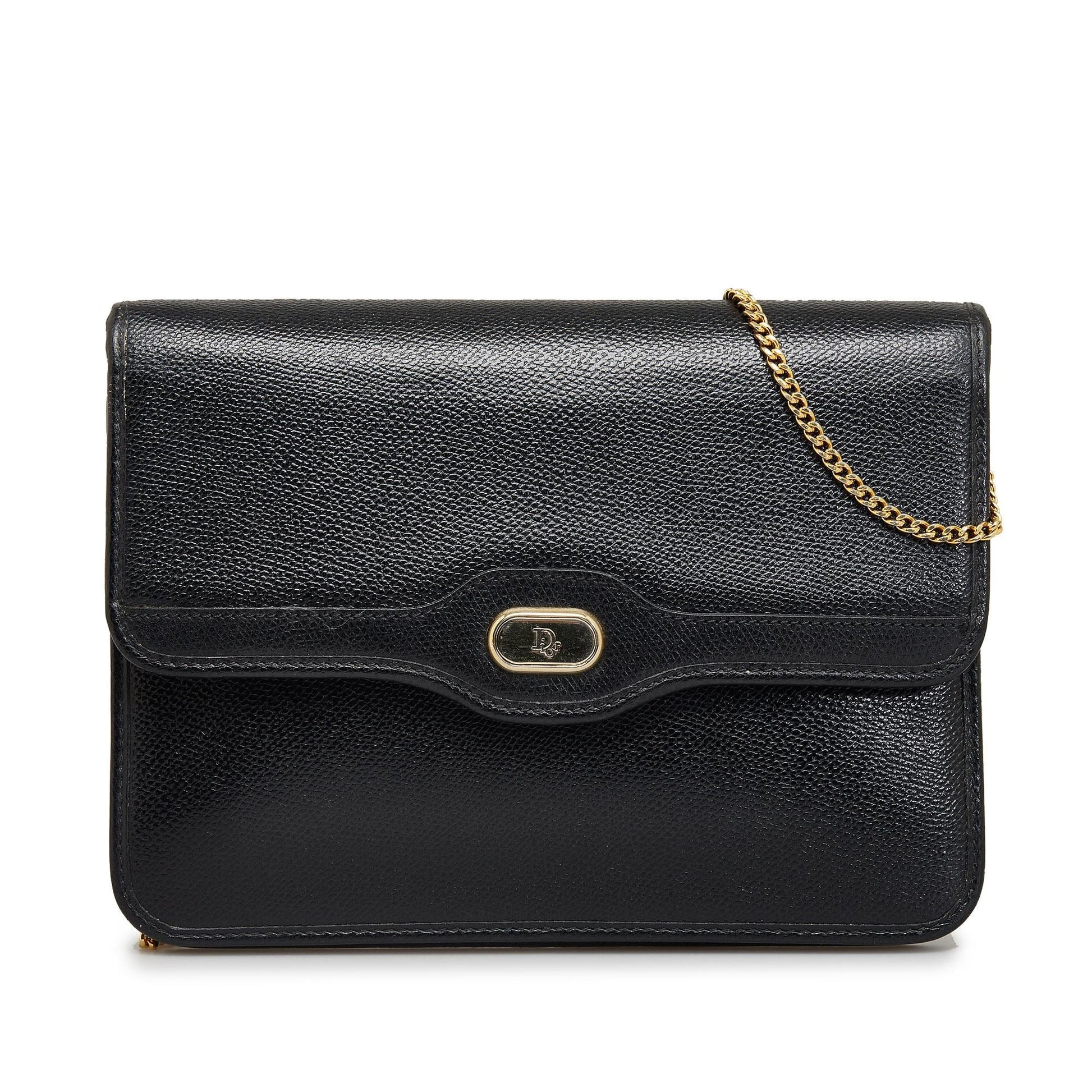 Dior Crossbody Shg 53Vbrr Leather Chain Crossbody Bag