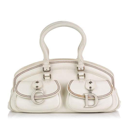Dior Detective Handbag Shg Leather Satchel Bag