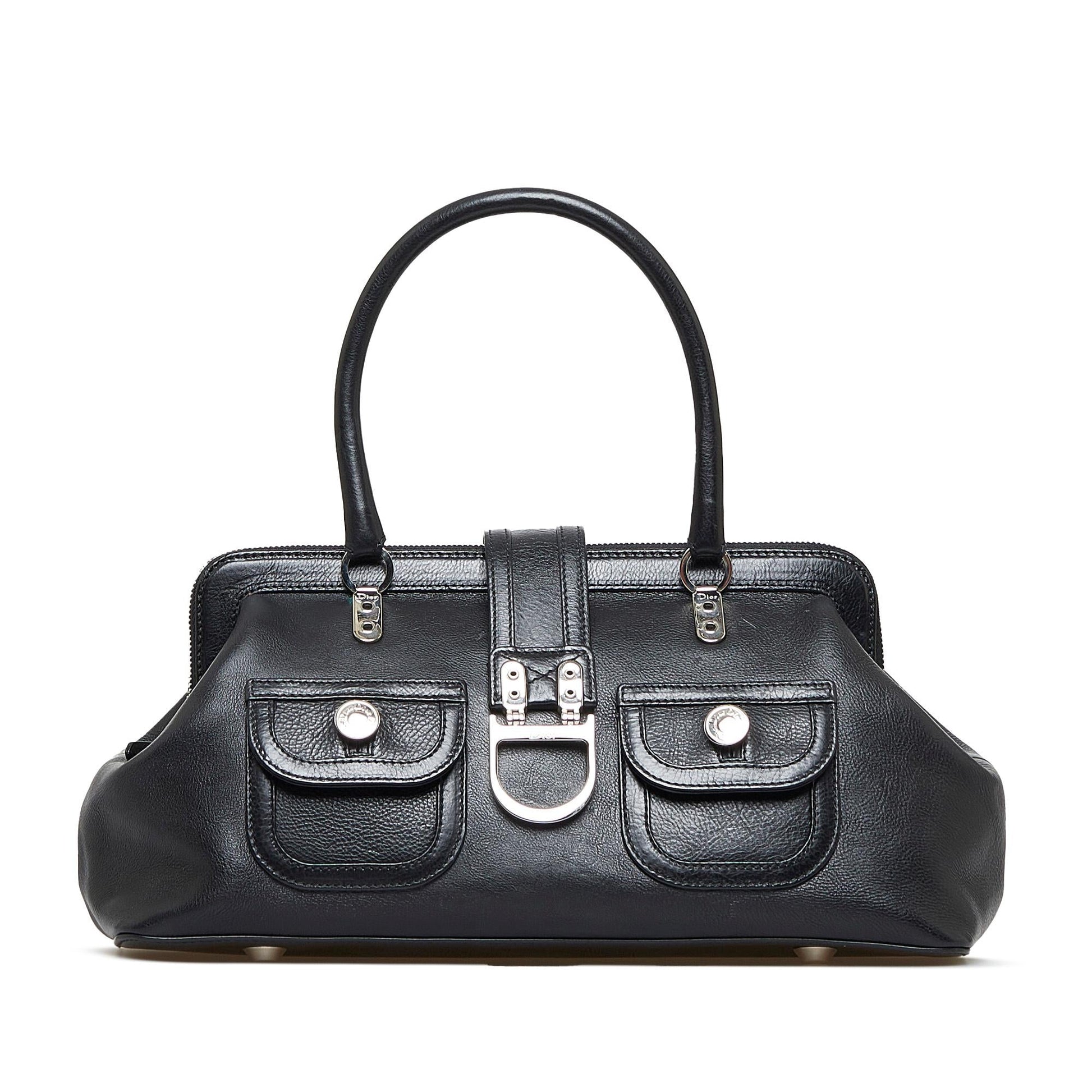 Dior Frame Handbag Shg X7Mbkk Leather Satchel Bag