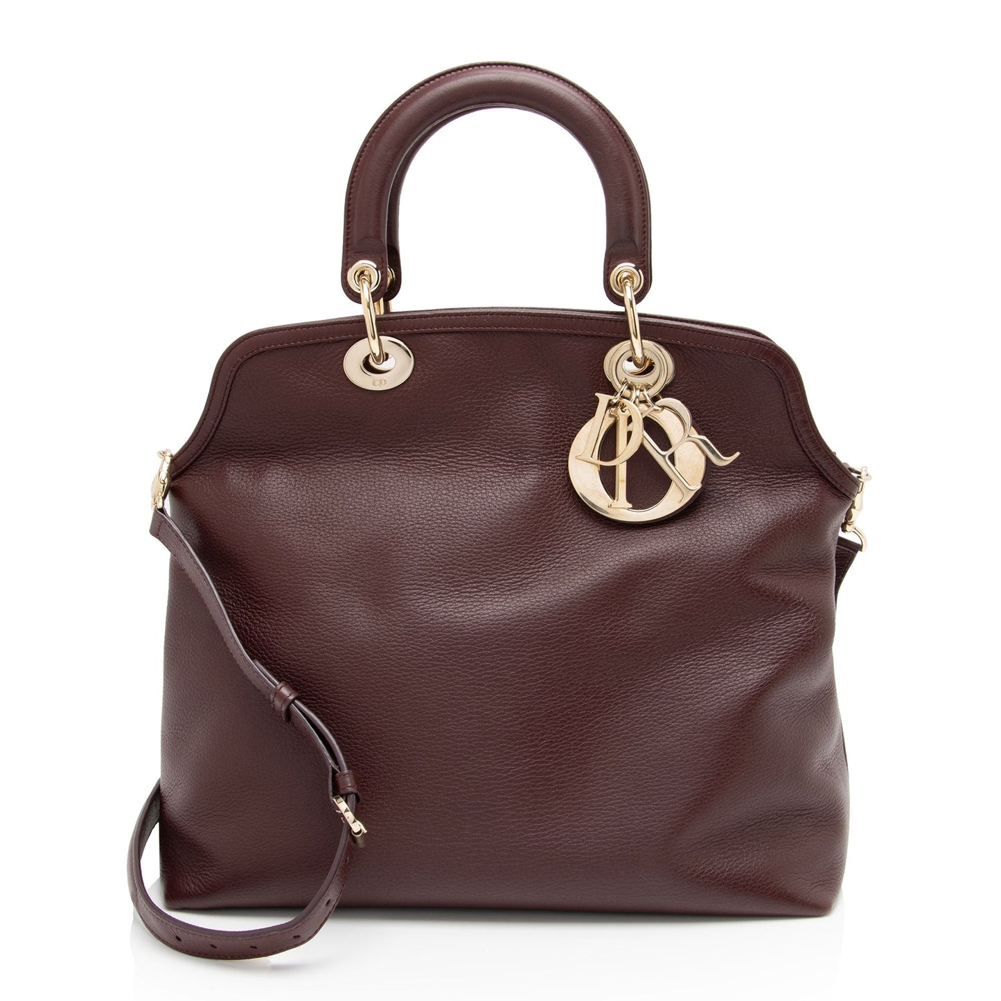 Dior Granville Tote Shf Lnqnhb Leather Medium Tote Bag