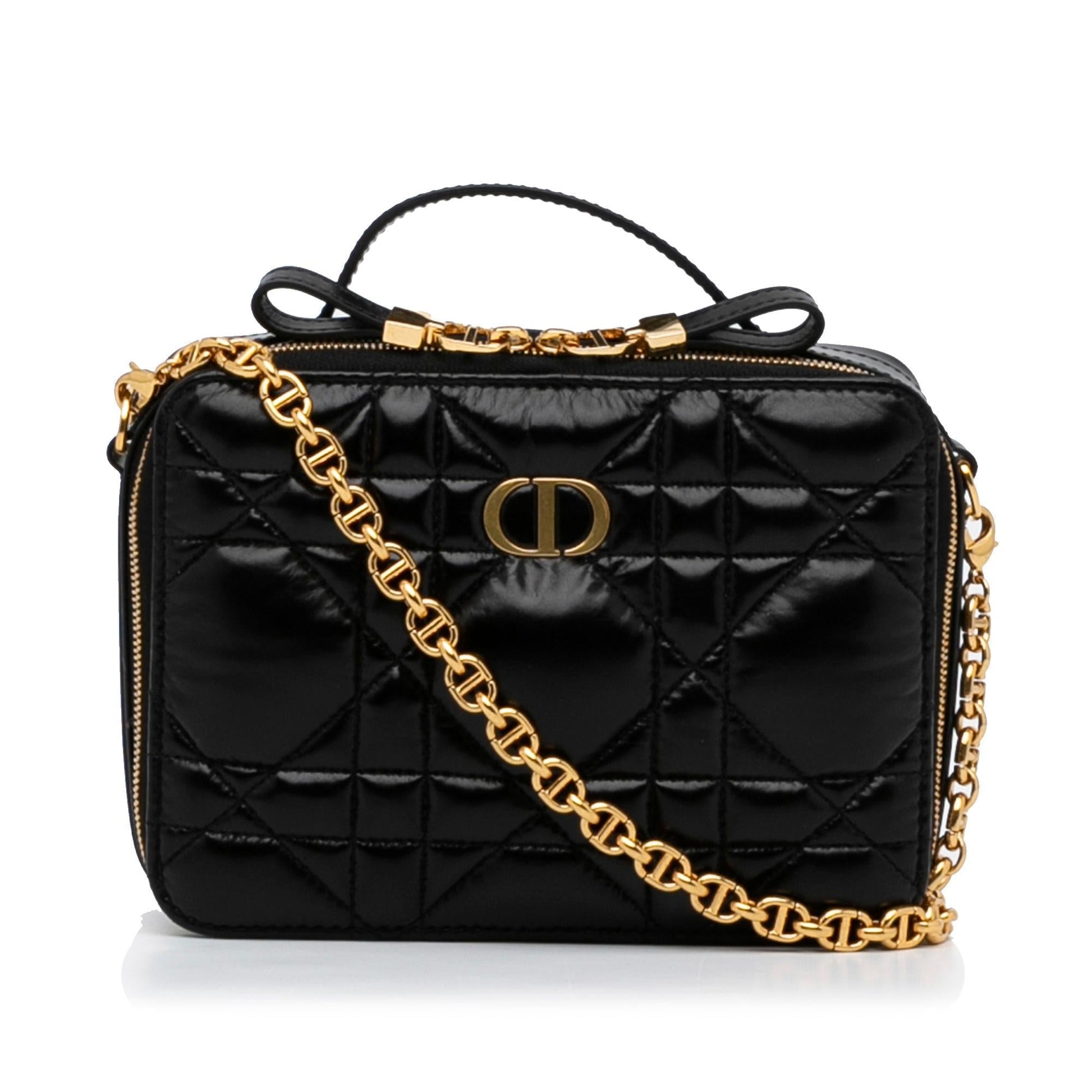 Dior Macrocannage Caro Box Bag Shg Qokajt Satchel Bag
