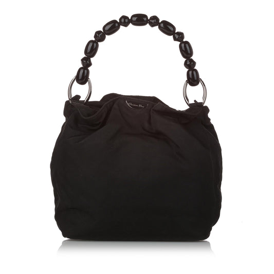 Dior Malice Handbag Shg Nylon Satchel Bag