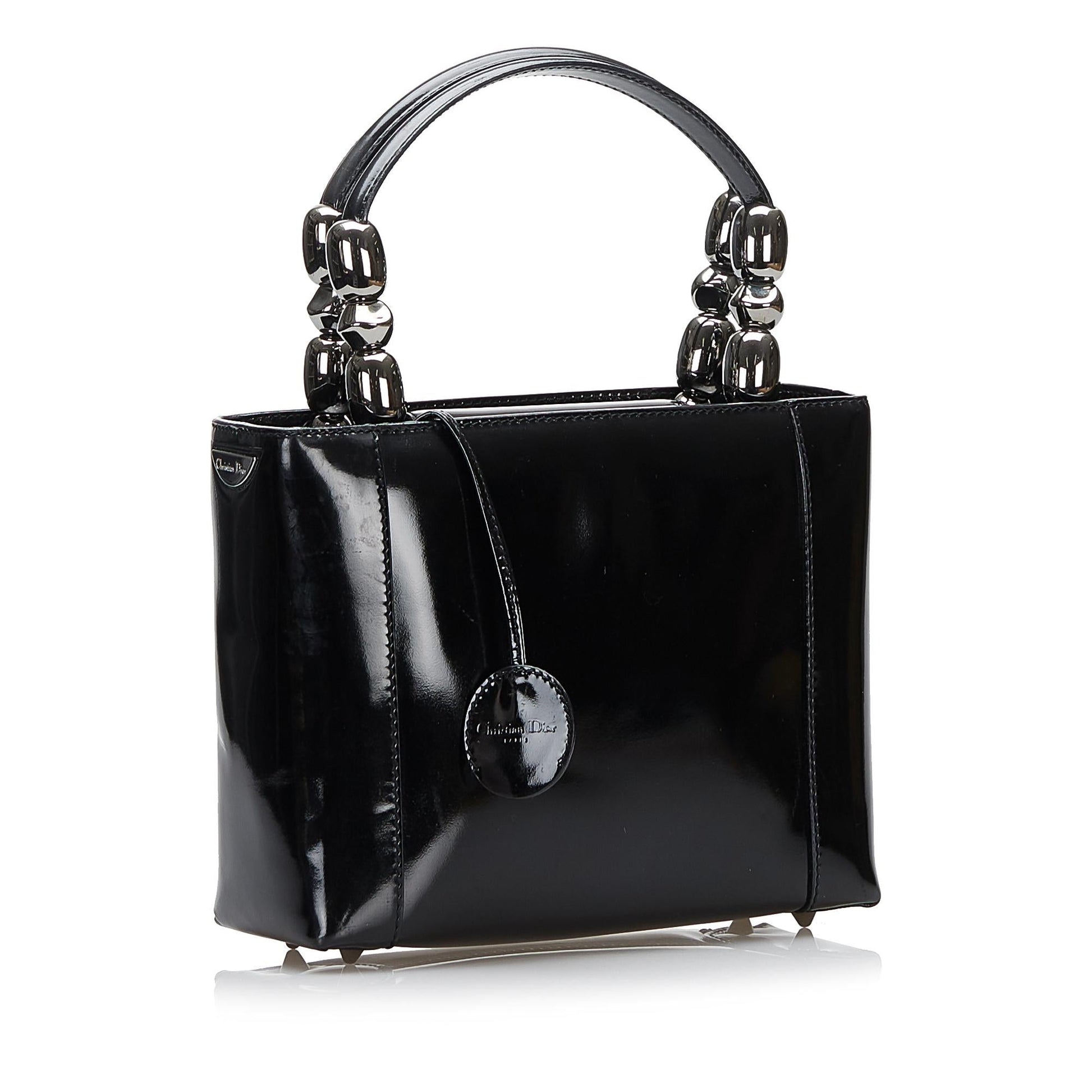 Dior Malice Pearl Handbag Shg Satchel Bag
