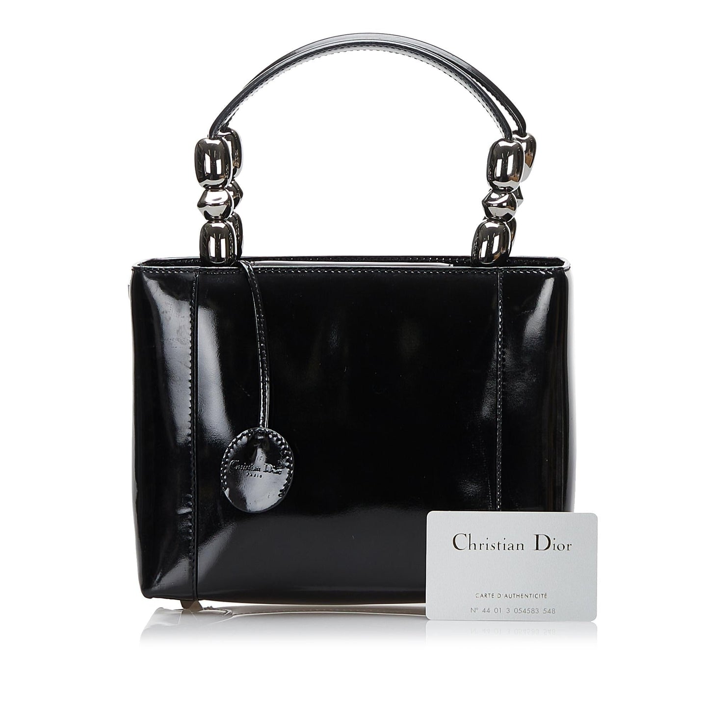 Dior Malice Pearl Handbag Shg Satchel Bag