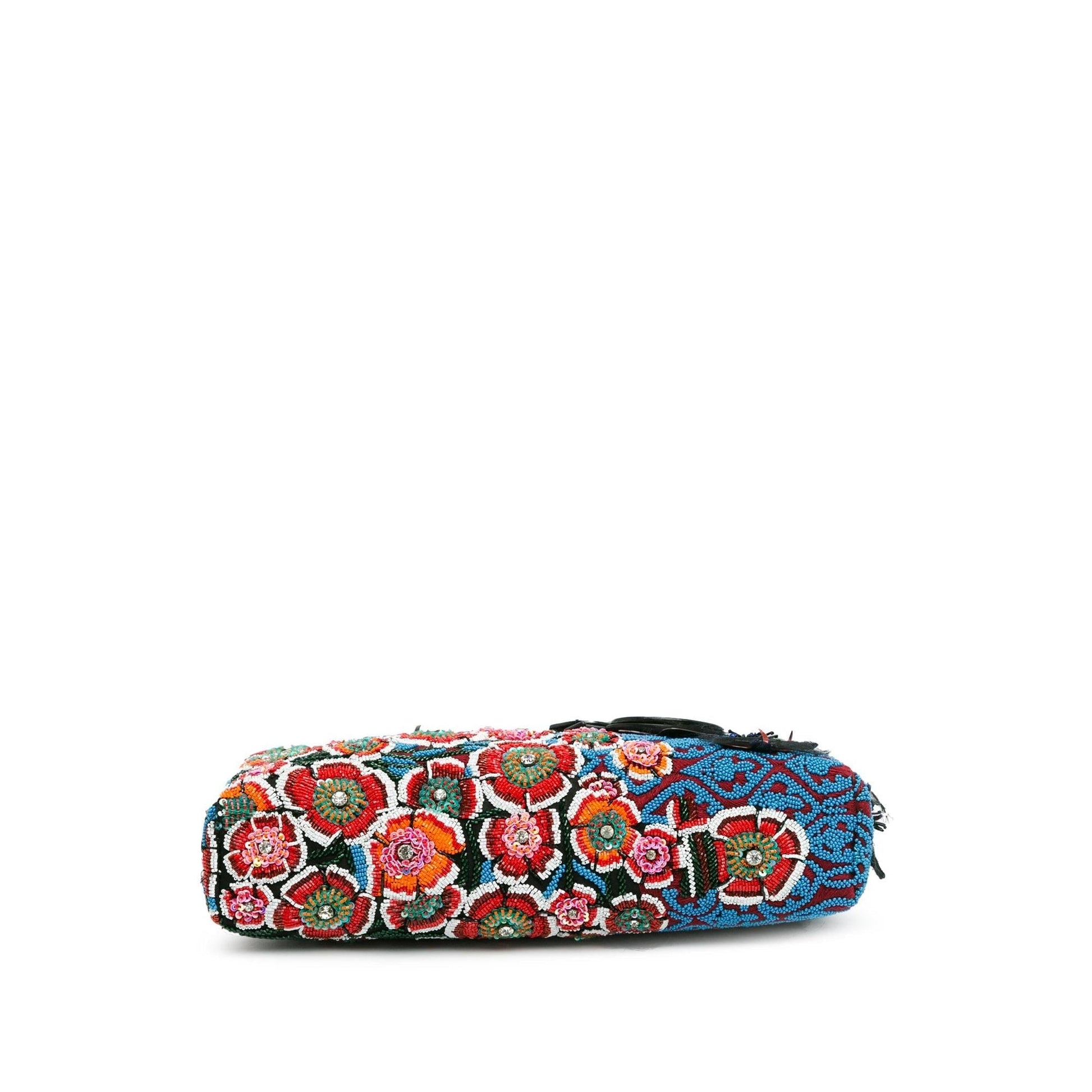 Dior Beaded Ribbon Floral Lady Joy Satchel Bag Medium Embroidered D Joy 1