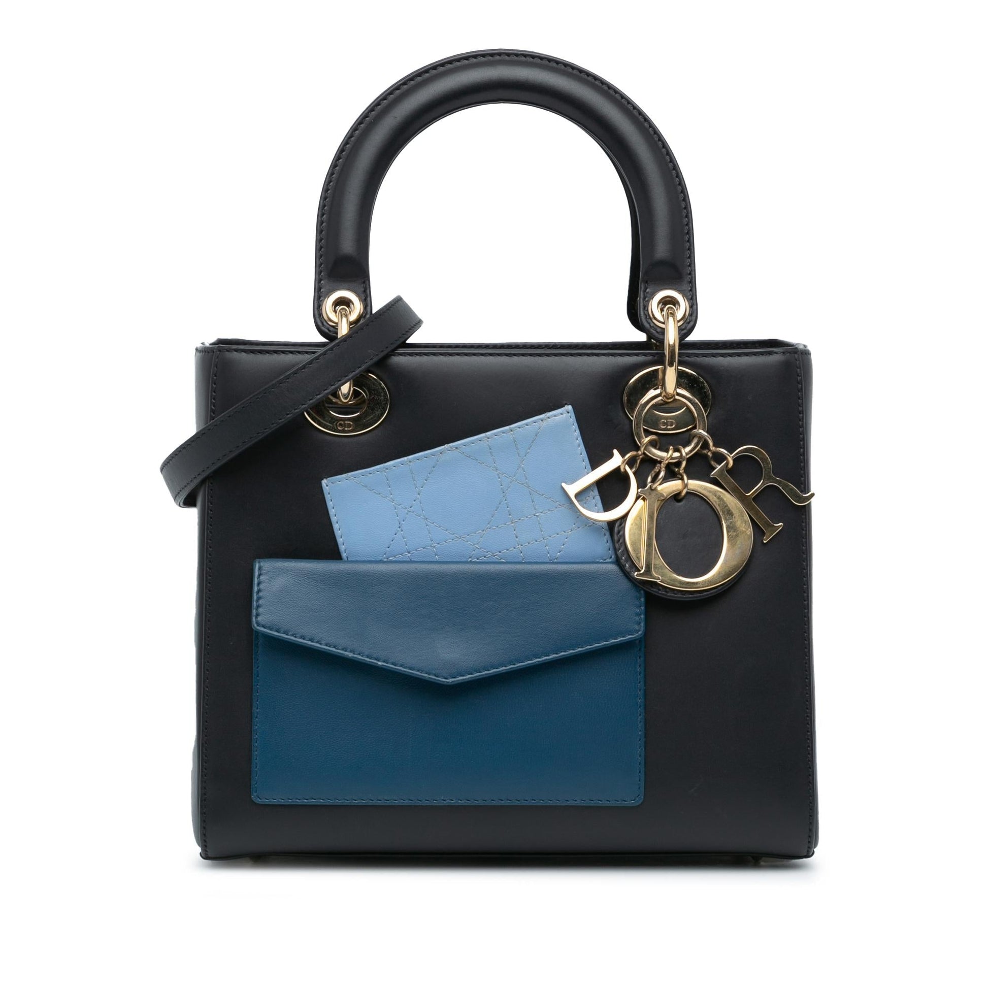 Dior Calfskin Pockets Lady Shg 8Wnrer Satchel Bag Medium