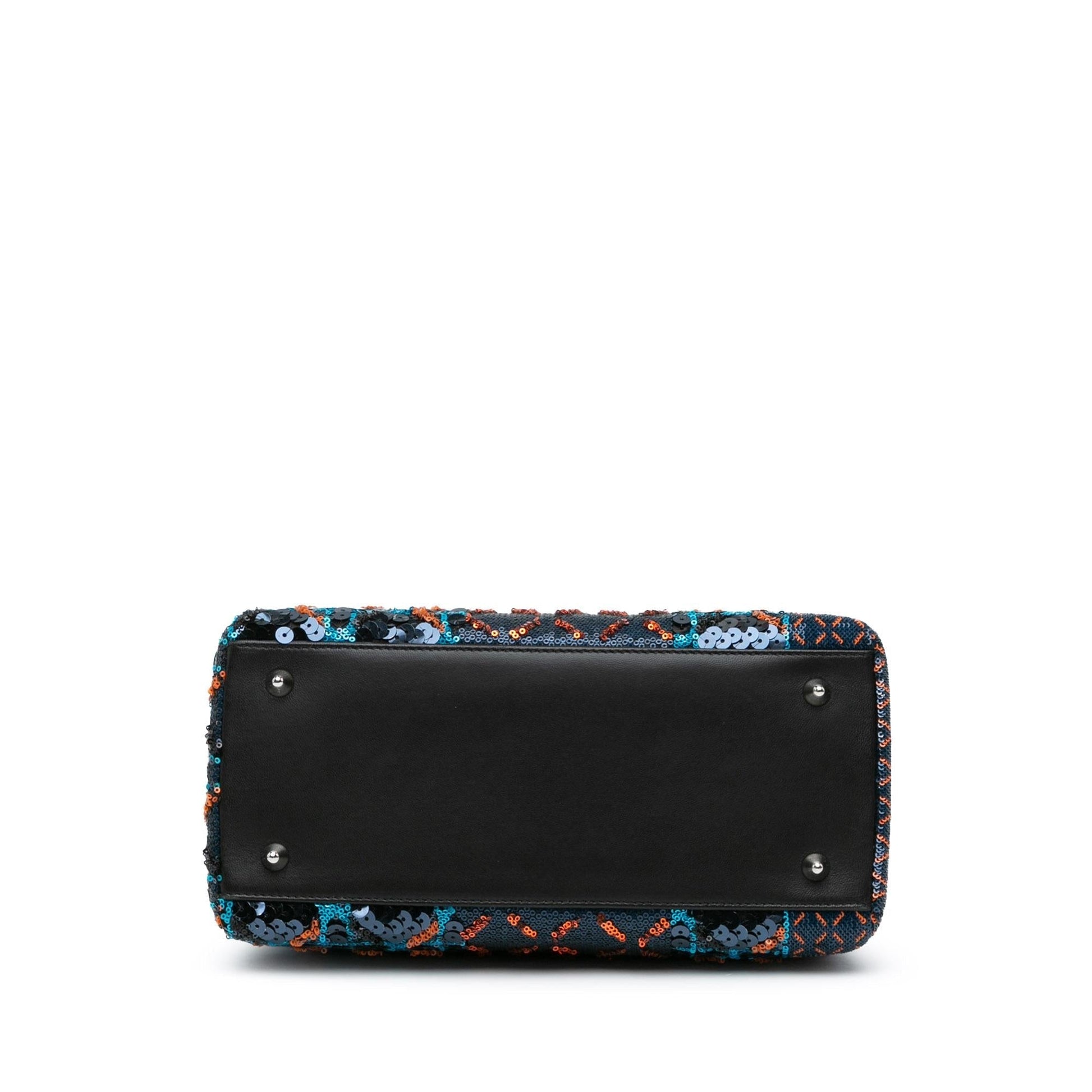 Dior Calfskin Sequin Embellished Lady Shg Yt68Qb Satchel Bag Medium