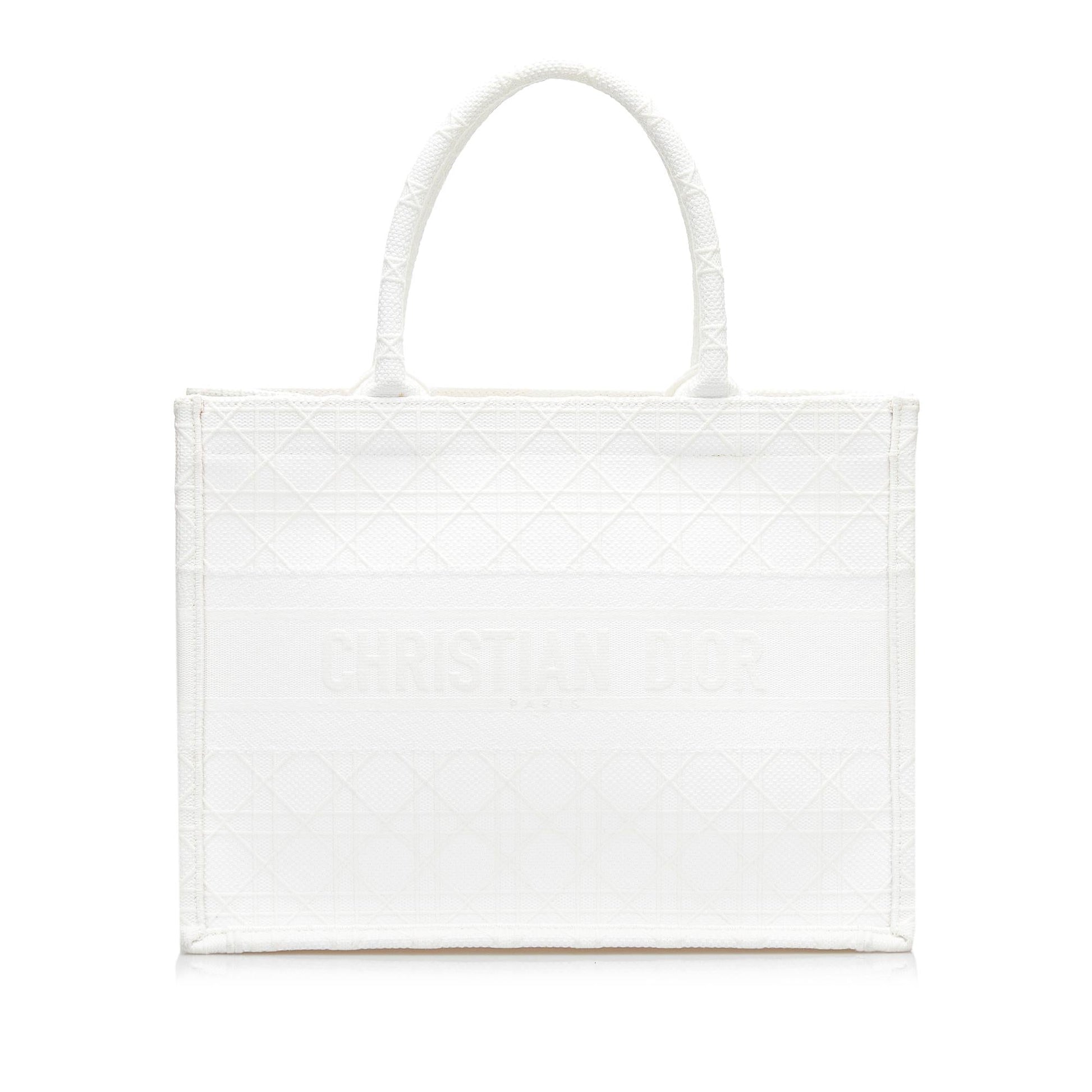 Dior Cannage Book Tote Shg H73Va7 Medium Tote Bag