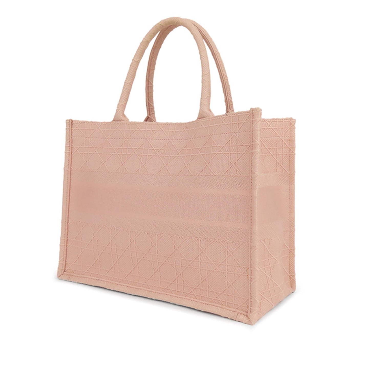 Dior Cannage Book Tote Shg Agvdrb Medium Tote Bag