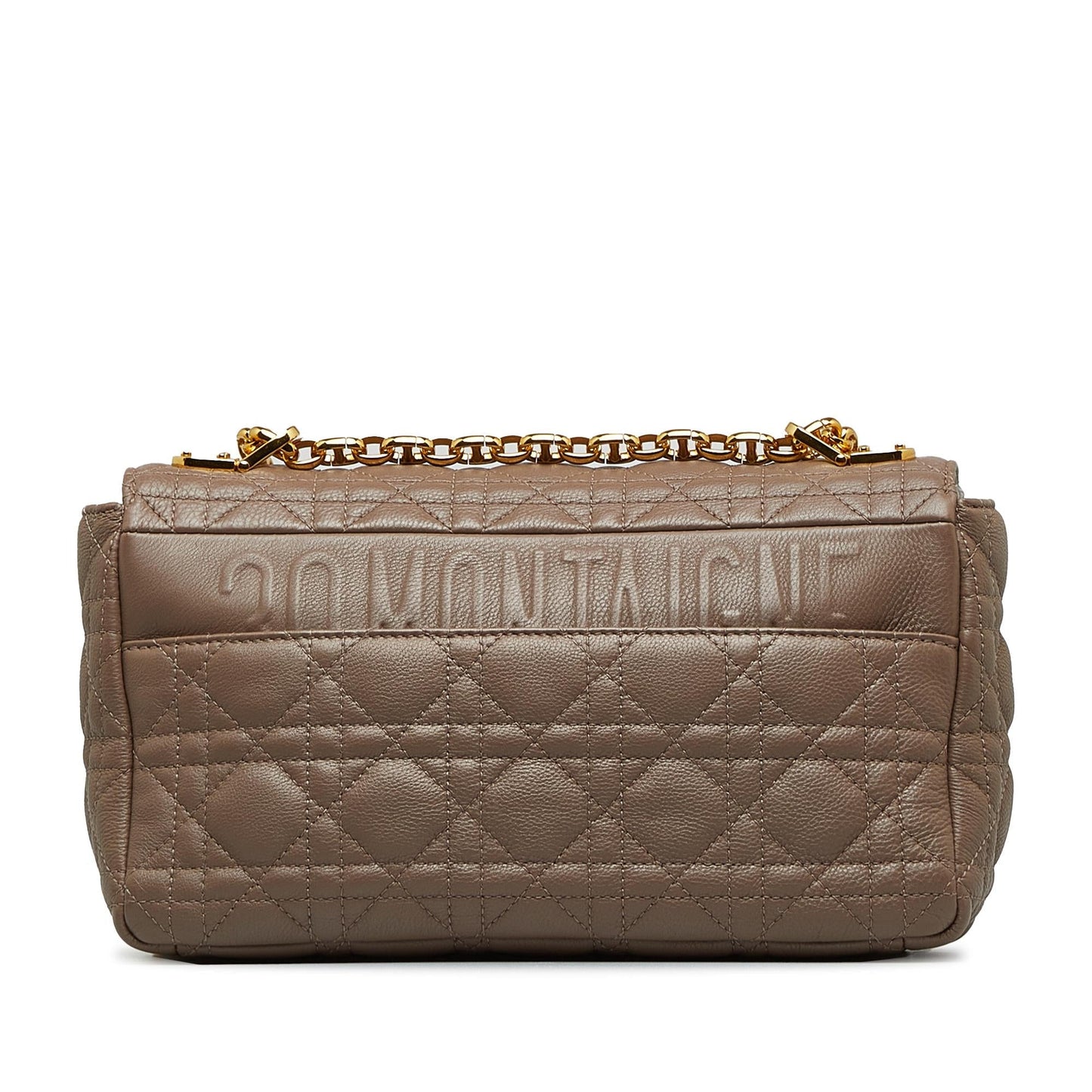 Dior Cannage Caro Shg Bgzsin Shoulder Bag Medium