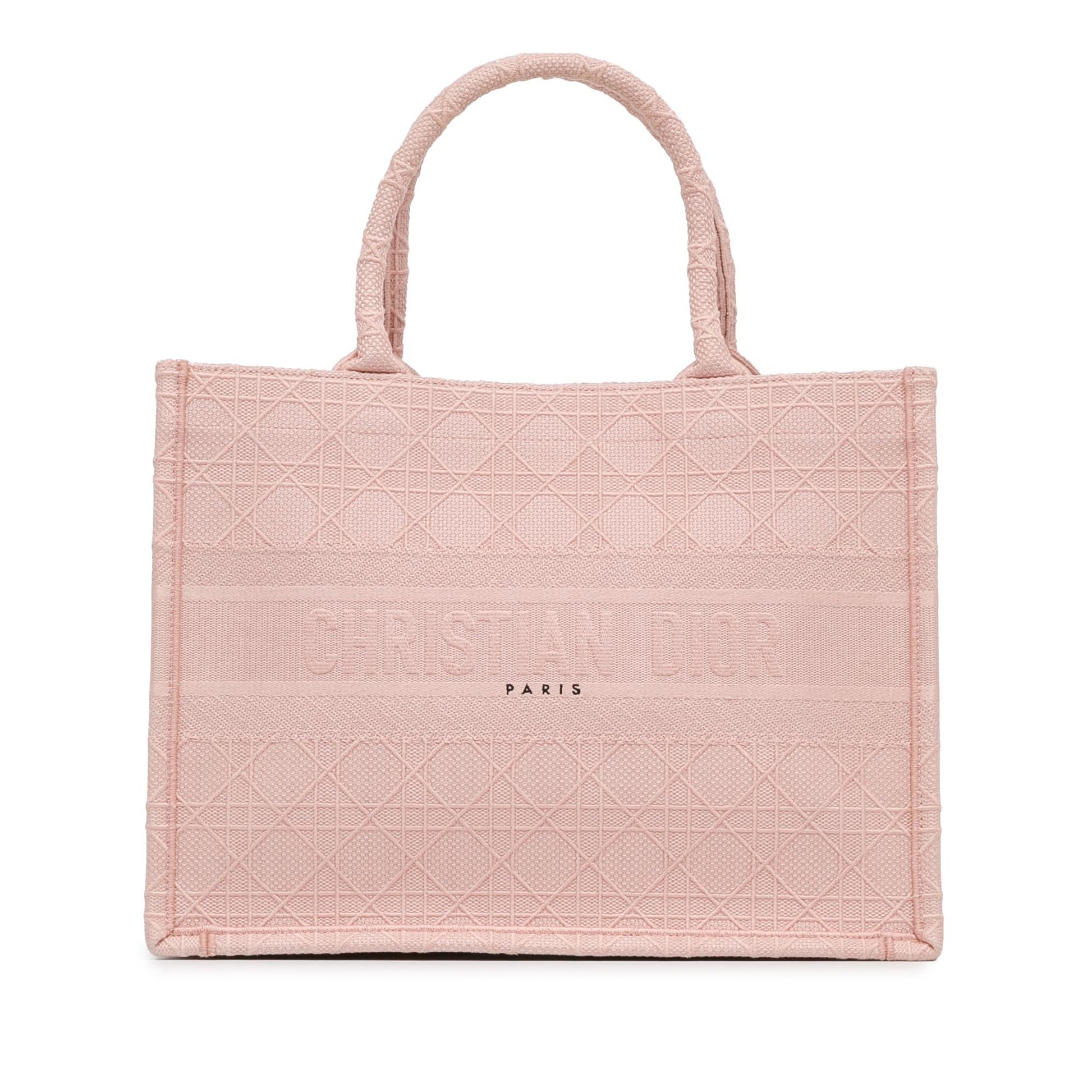 Dior Cannage Book Tote Shg Zxt0Cb Medium Embroidered Tote Bag
