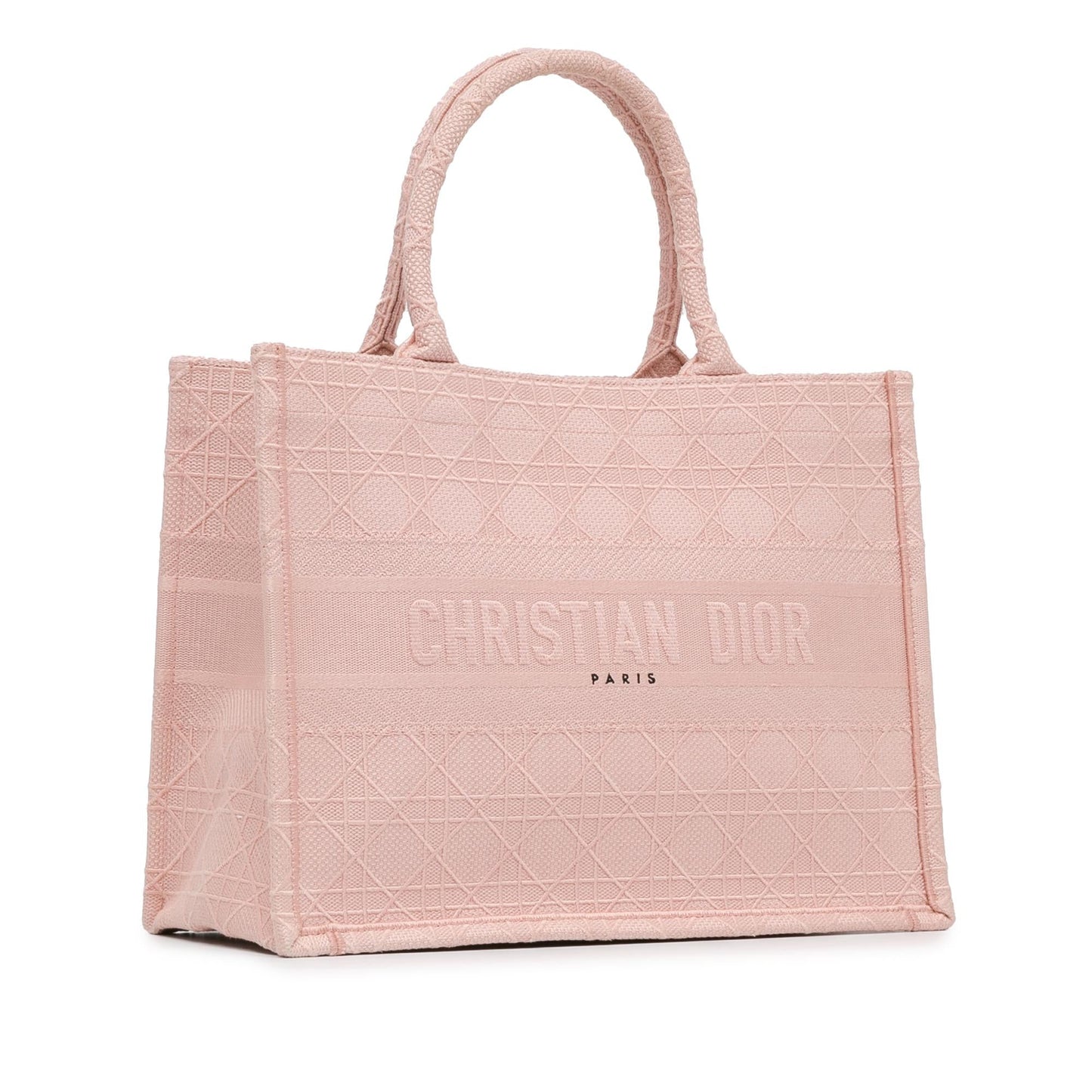 Dior Cannage Book Tote Shg Zxt0Cb Medium Embroidered Tote Bag
