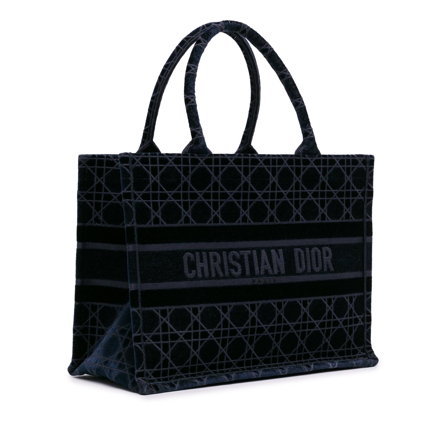 Dior Cannage Book Tote Shg Fvzewu Medium Embroidered Tote Bag