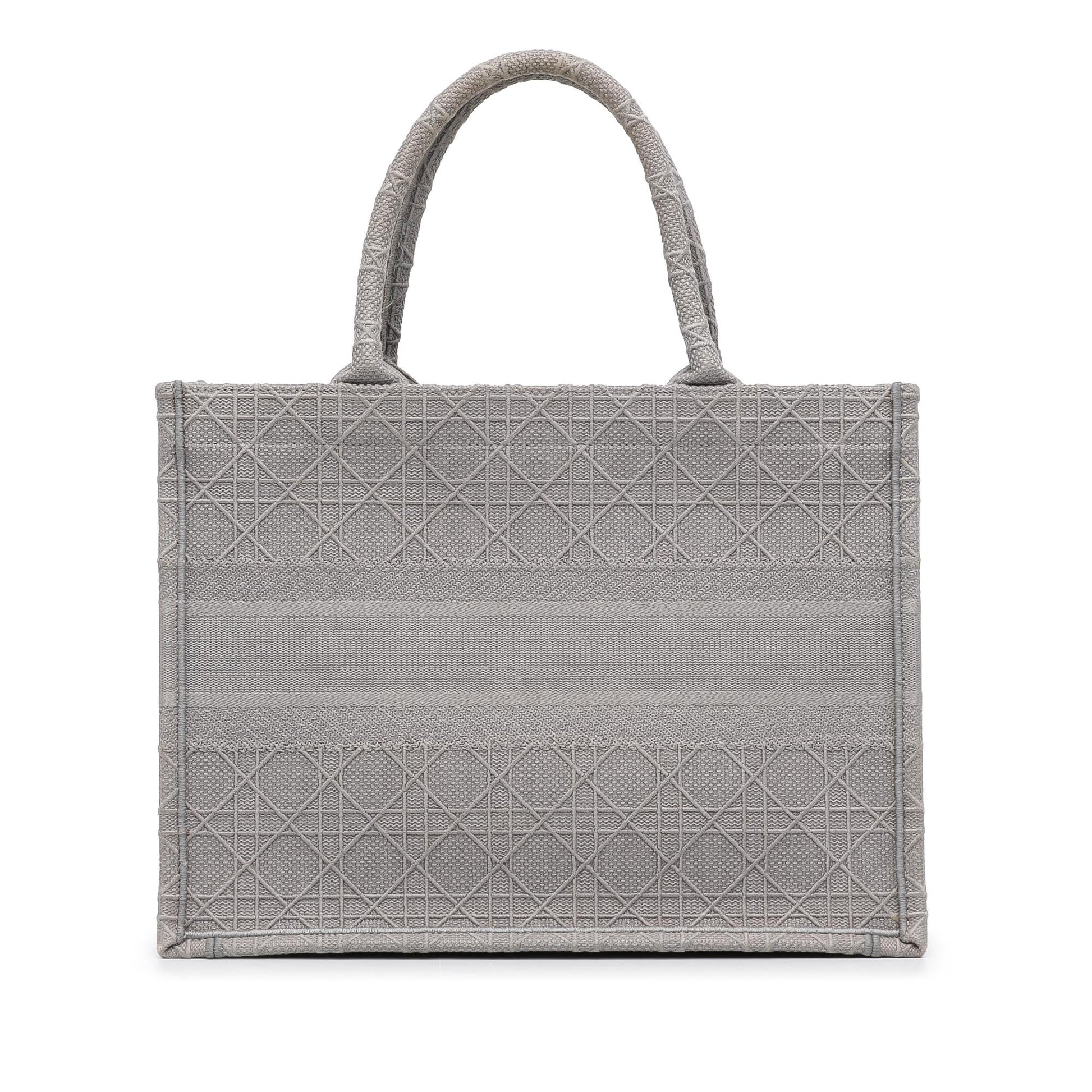 Dior Cannage Book Tote Medium Embroidered Tote Bag Book Tote 2