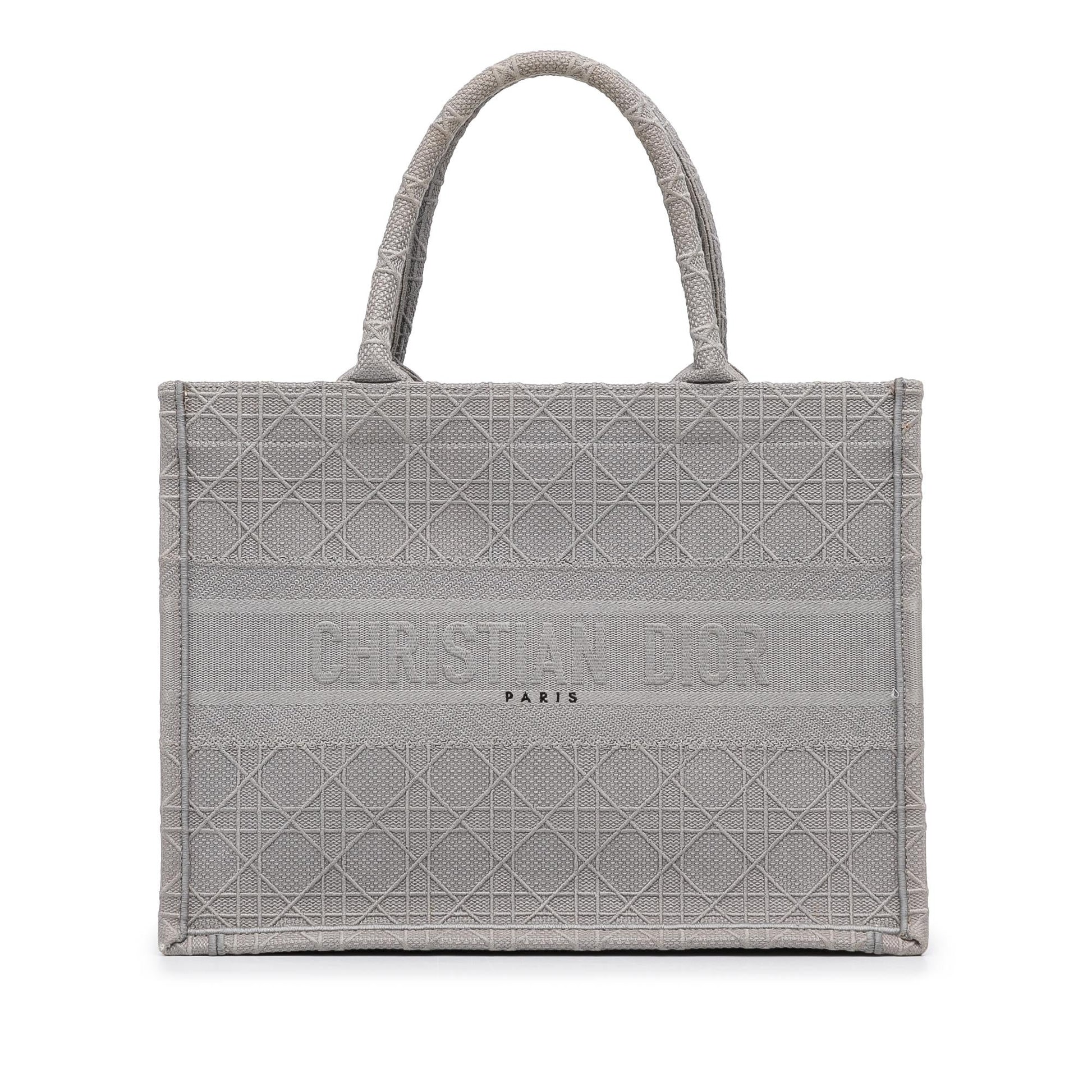 Dior Cannage Book Tote Medium Embroidered Tote Bag Book Tote 3