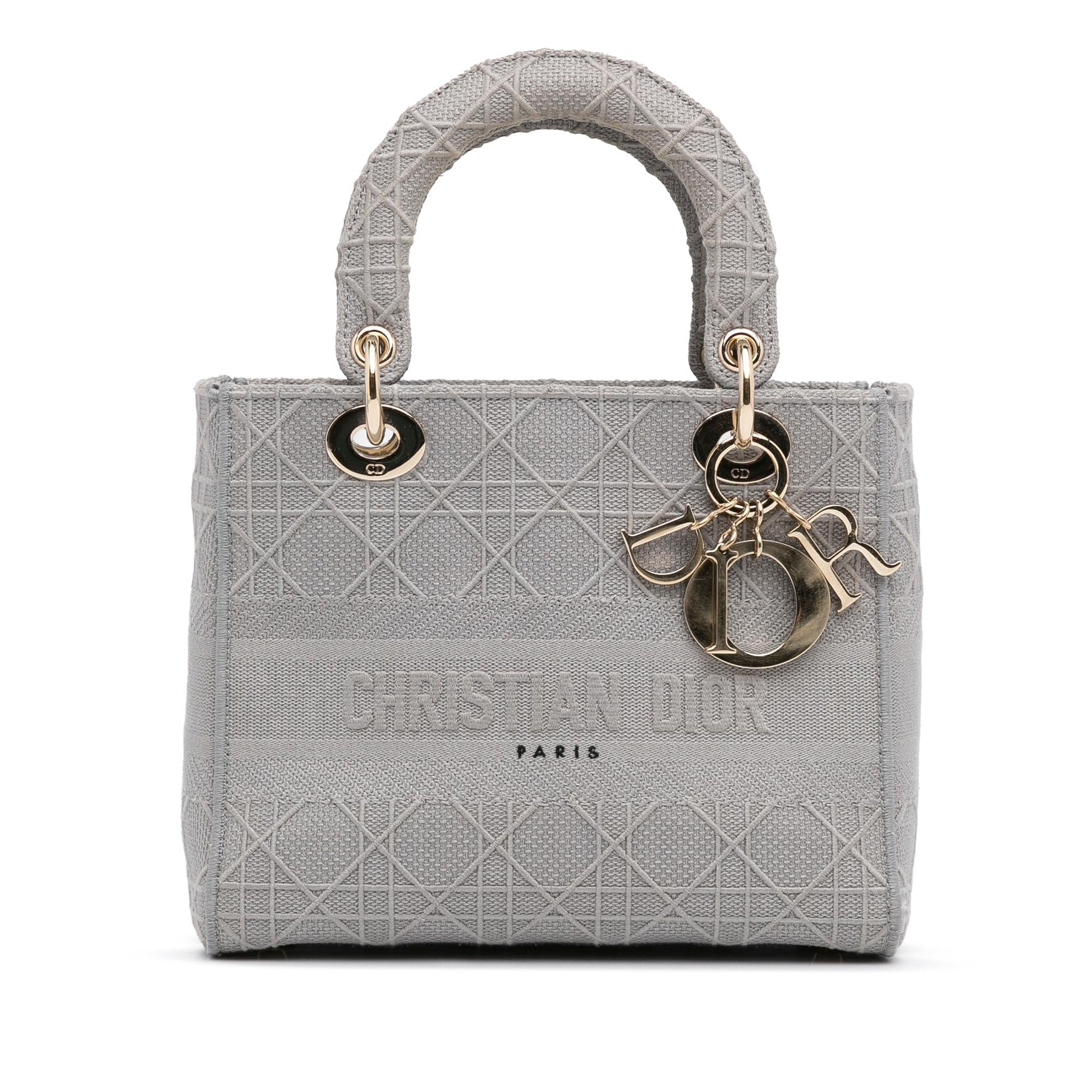 Dior Cannage Lady Lite Shg 3Cfhgk Satchel Bag Medium