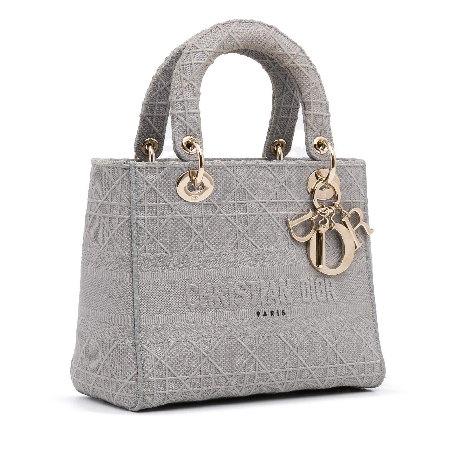 Dior Cannage Lady Lite Shg 3Cfhgk Satchel Bag Medium