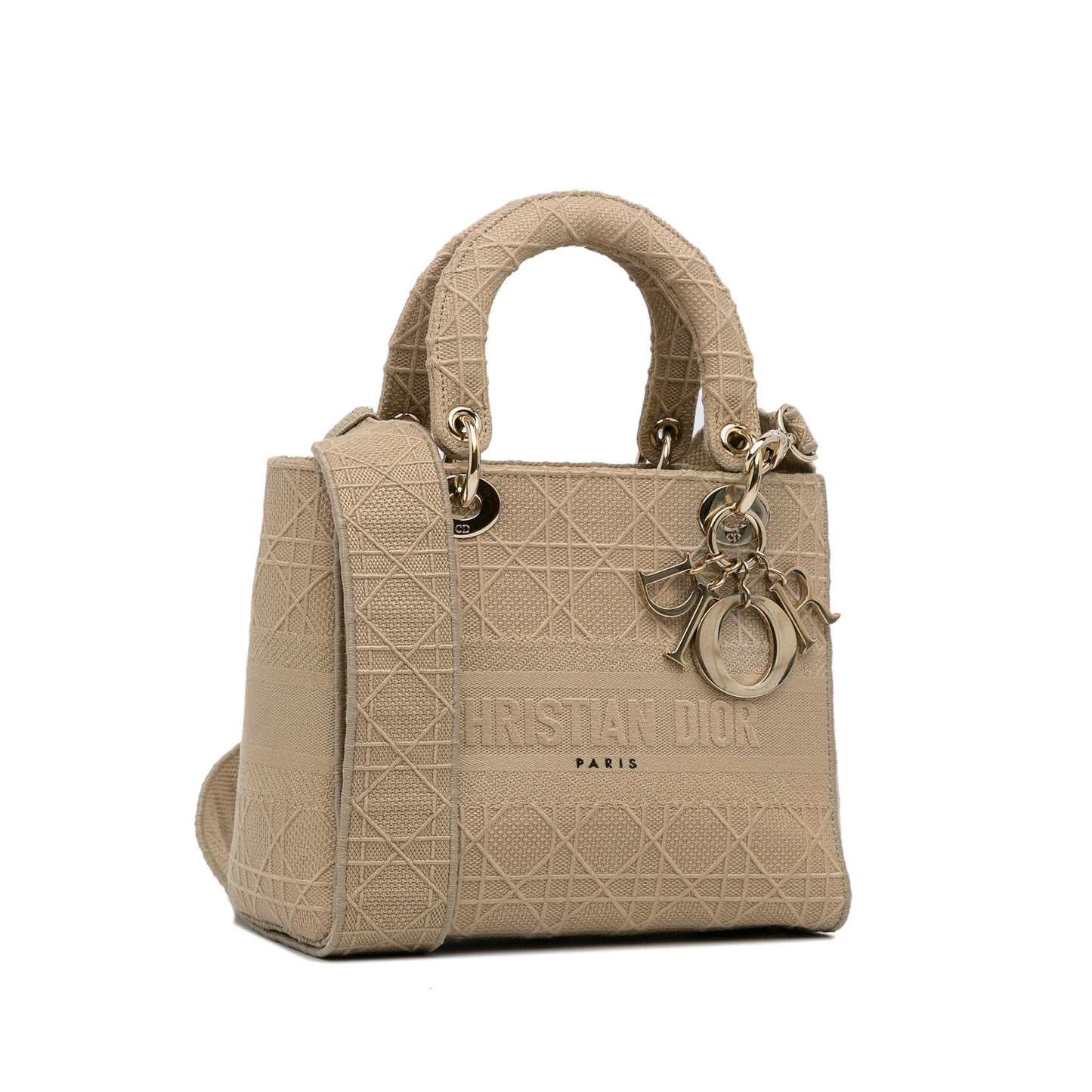 Dior Cannage Lady Lite Shg Hk0Ean Satchel Bag Medium