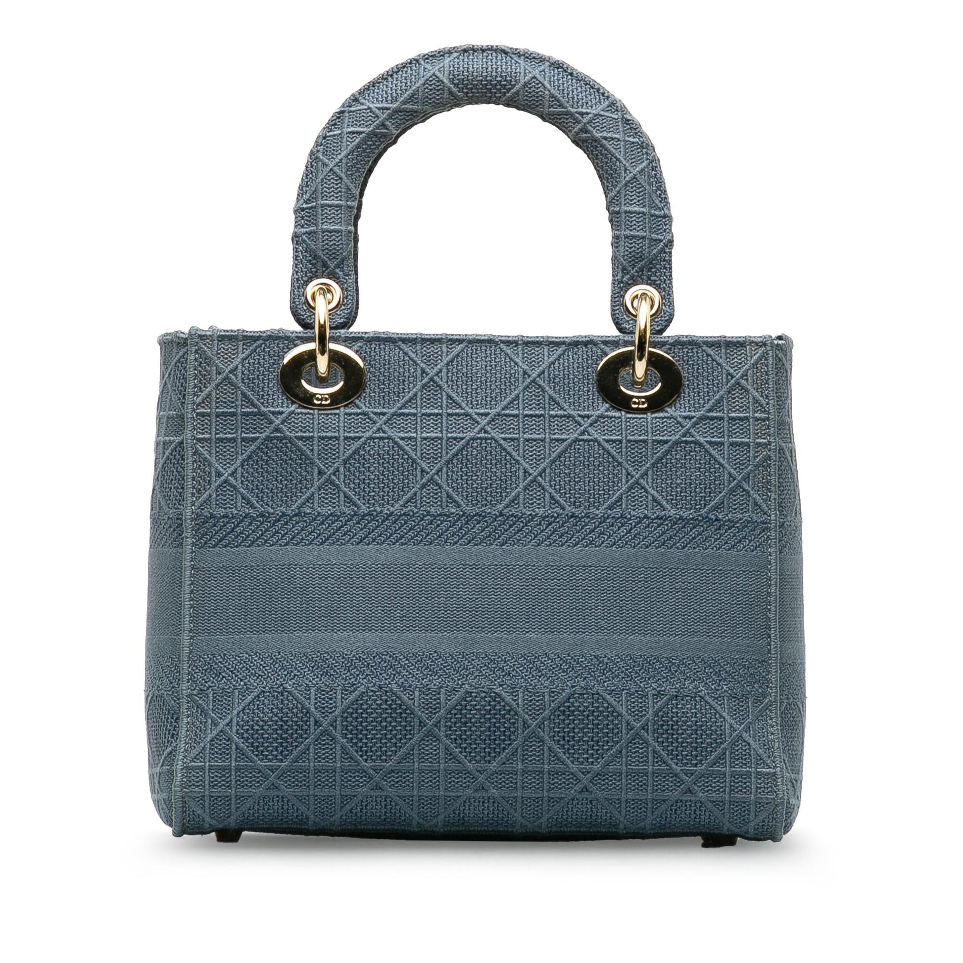 Dior Cannage Lady Lite Shg Jxzjyt Satchel Bag Medium