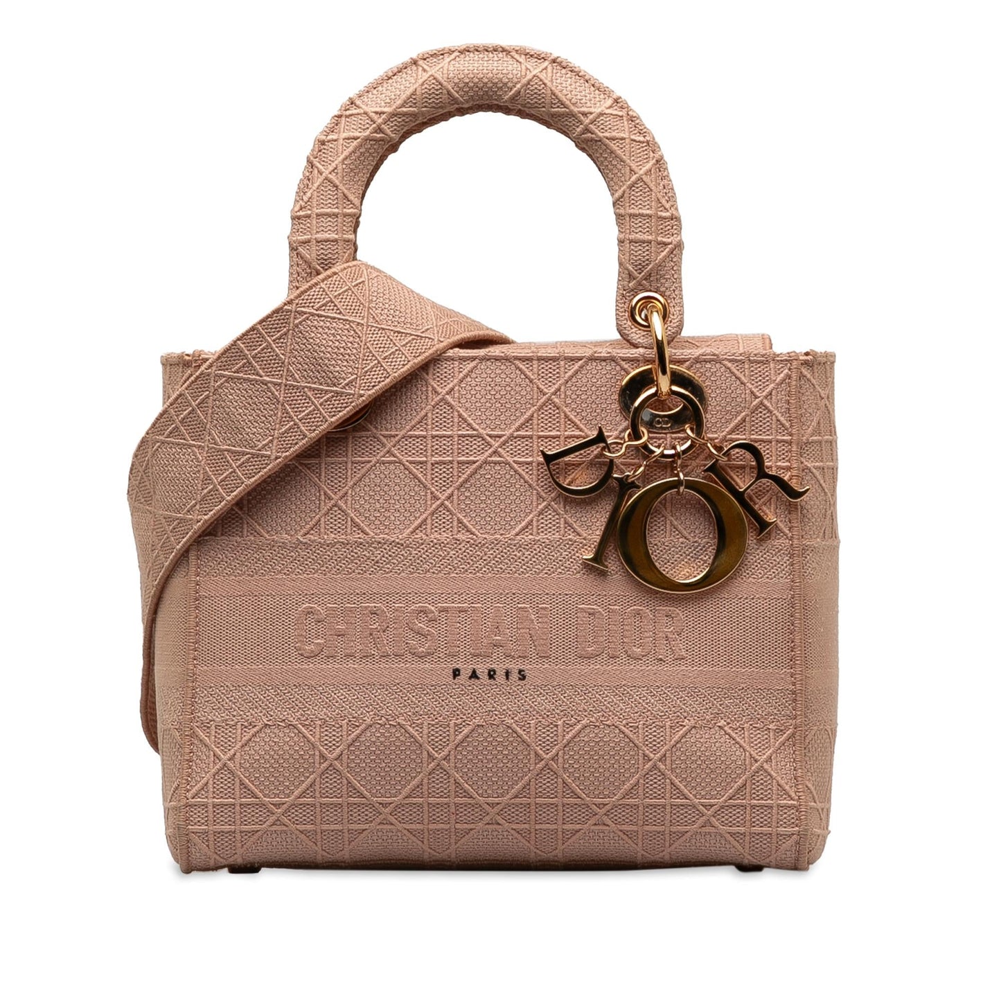 Dior Cannage Lady Lite Shg Xyok4S Satchel Bag Medium