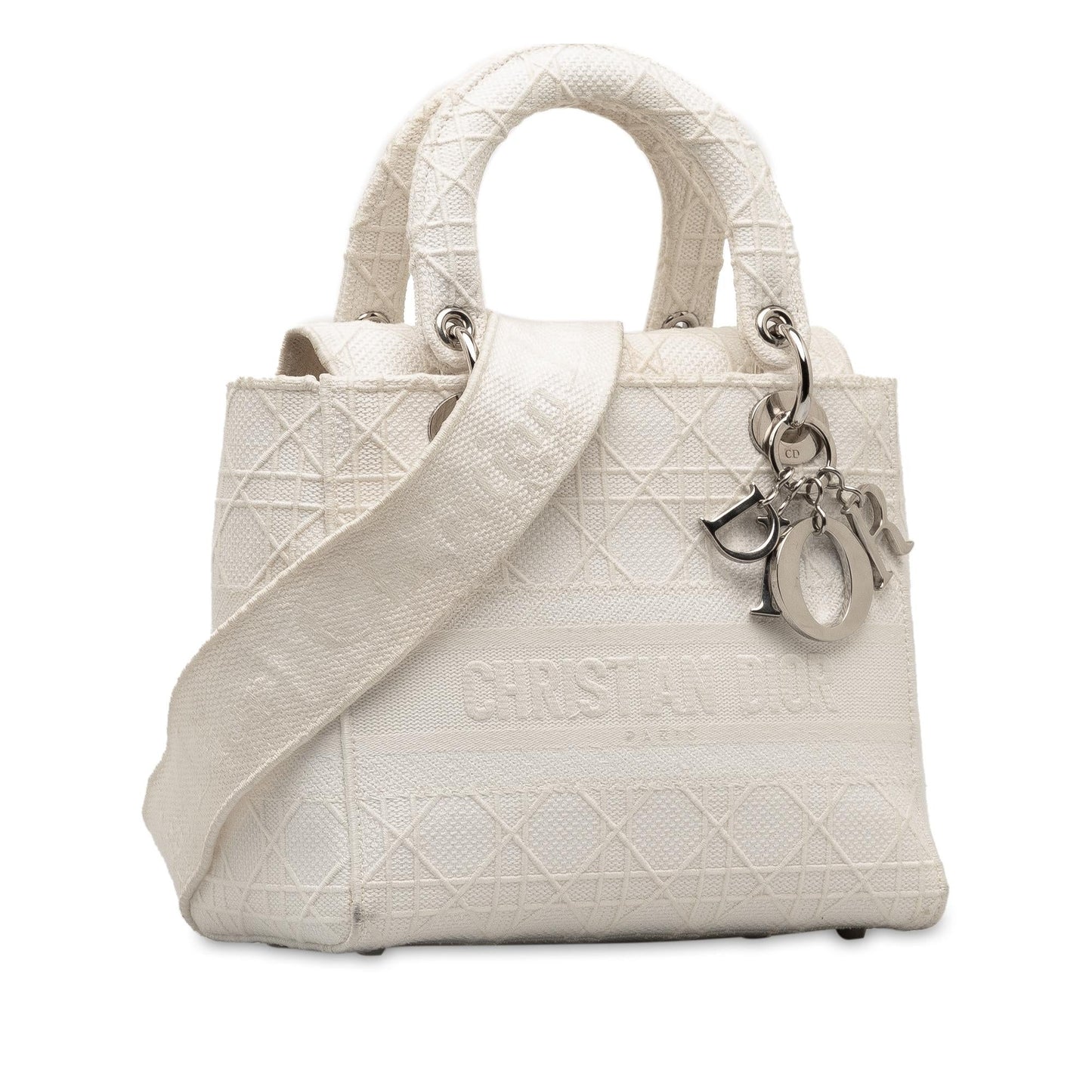 Dior Cannage Lady Lite Shg 9Kjhaf Satchel Bag Medium