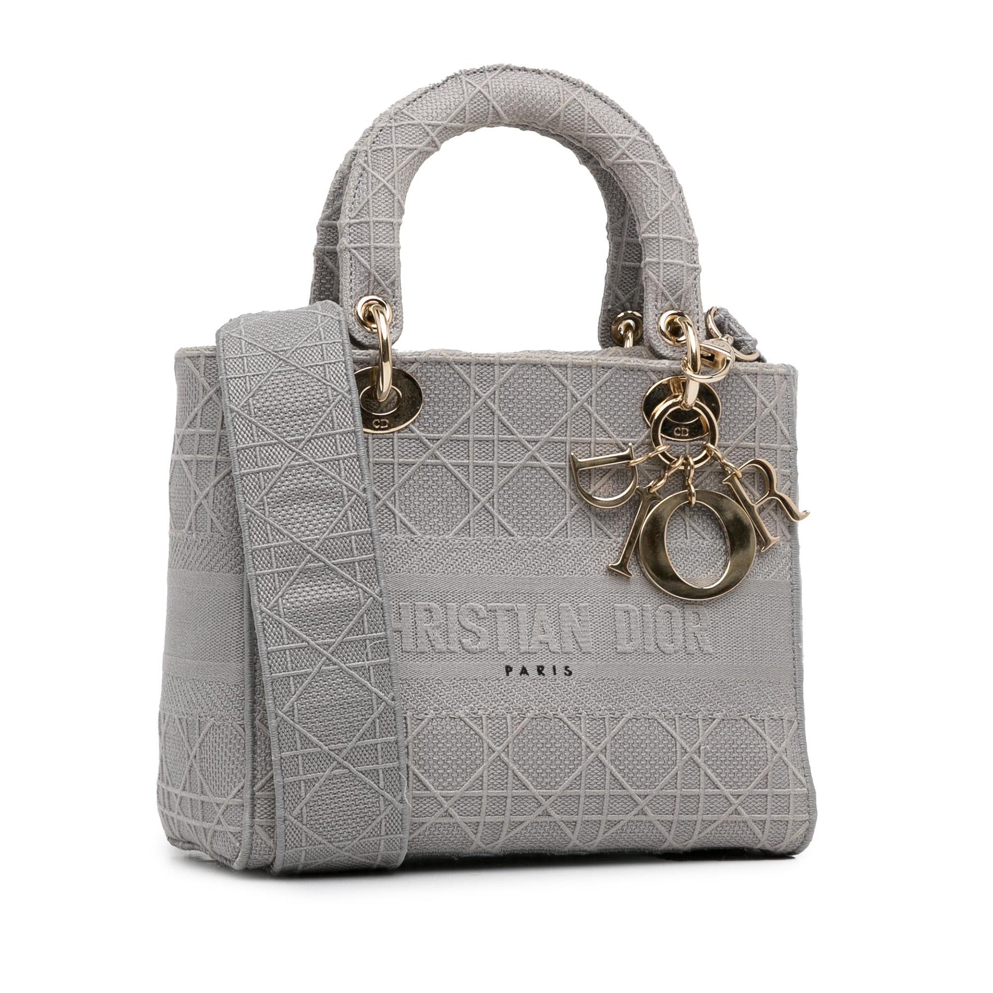 Dior Cannage Lady Lite Shg Xp4Ymr Satchel Bag Medium