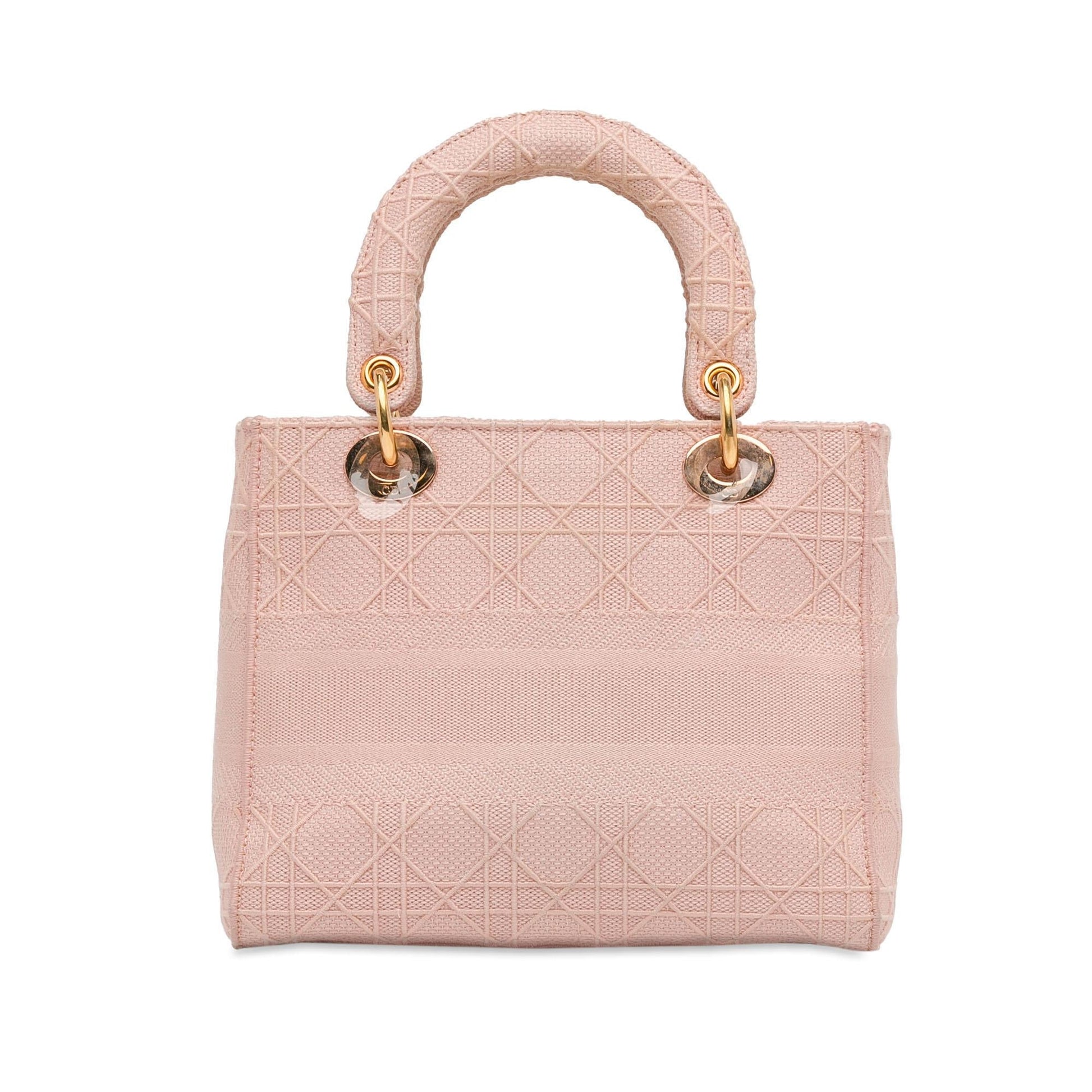 Dior Cannage Lady Lite Shg Gg42Vj Satchel Bag Medium