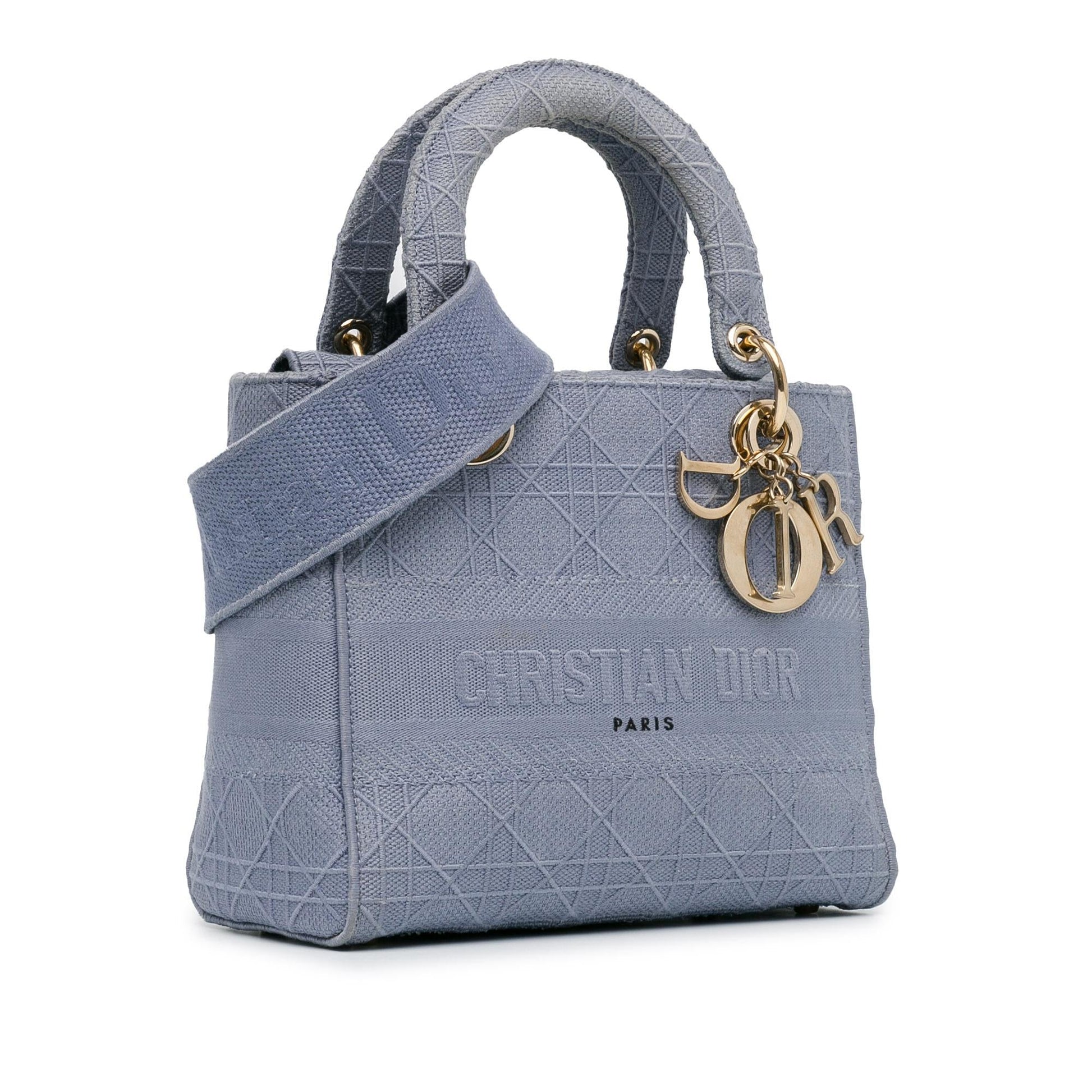 Dior Cannage Lady Lite Shg Ep9U1N Satchel Bag Medium