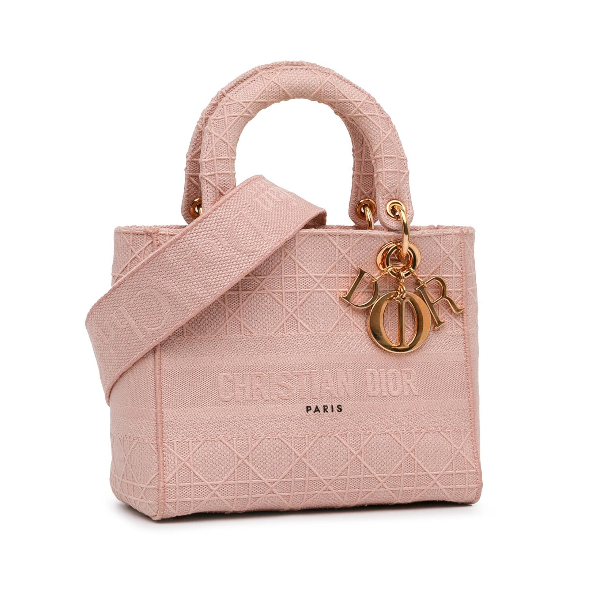 Dior Cannage Lady Lite Shg 2Cbqem Satchel Bag Medium