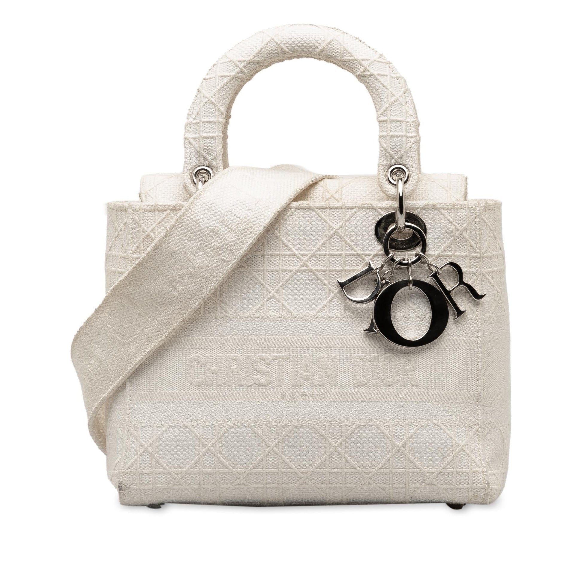 Dior Cannage Lady Lite Satchel Bag Medium Lite Shg Uwvqpi