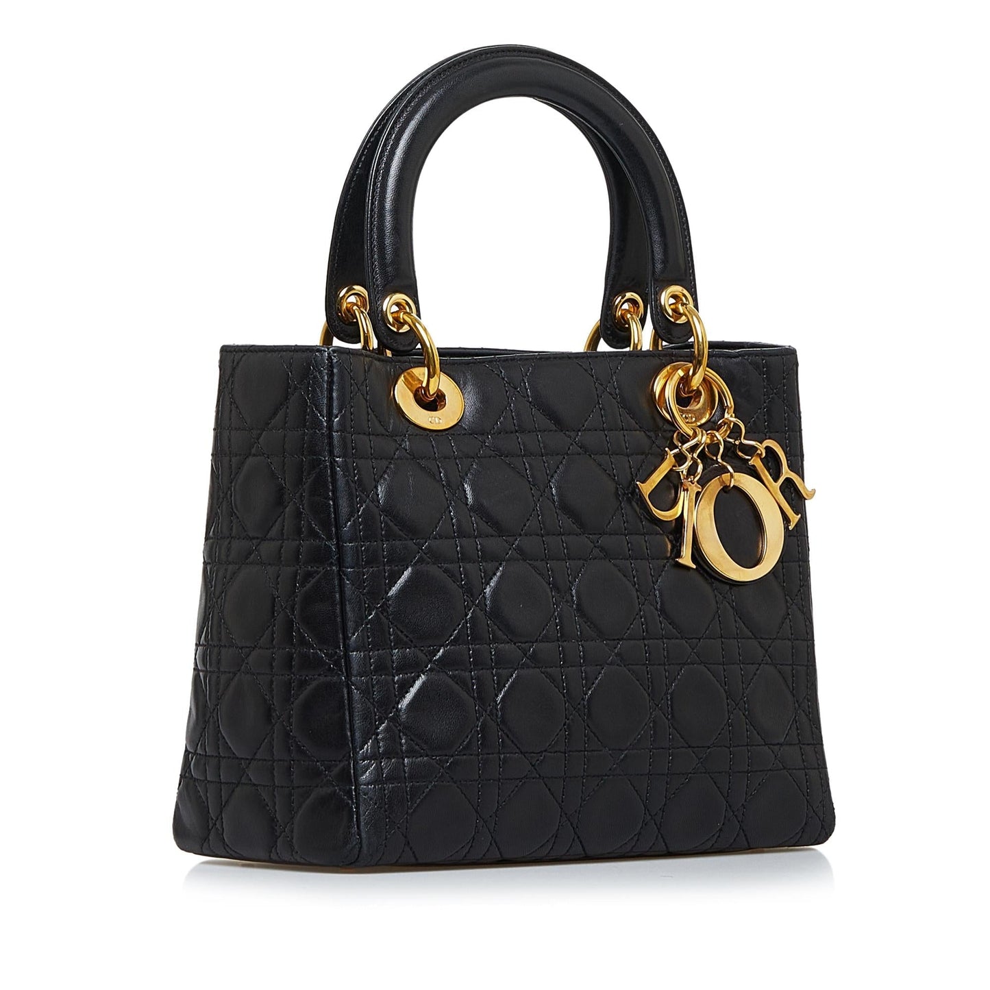 Dior Cannage Lady Shg Hrikh1 Satchel Bag Medium