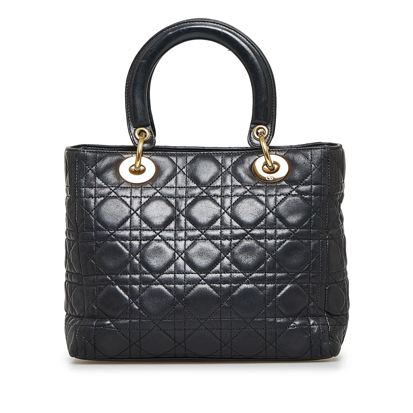 Dior Cannage Lady Shg 2V6Epn Satchel Bag Medium