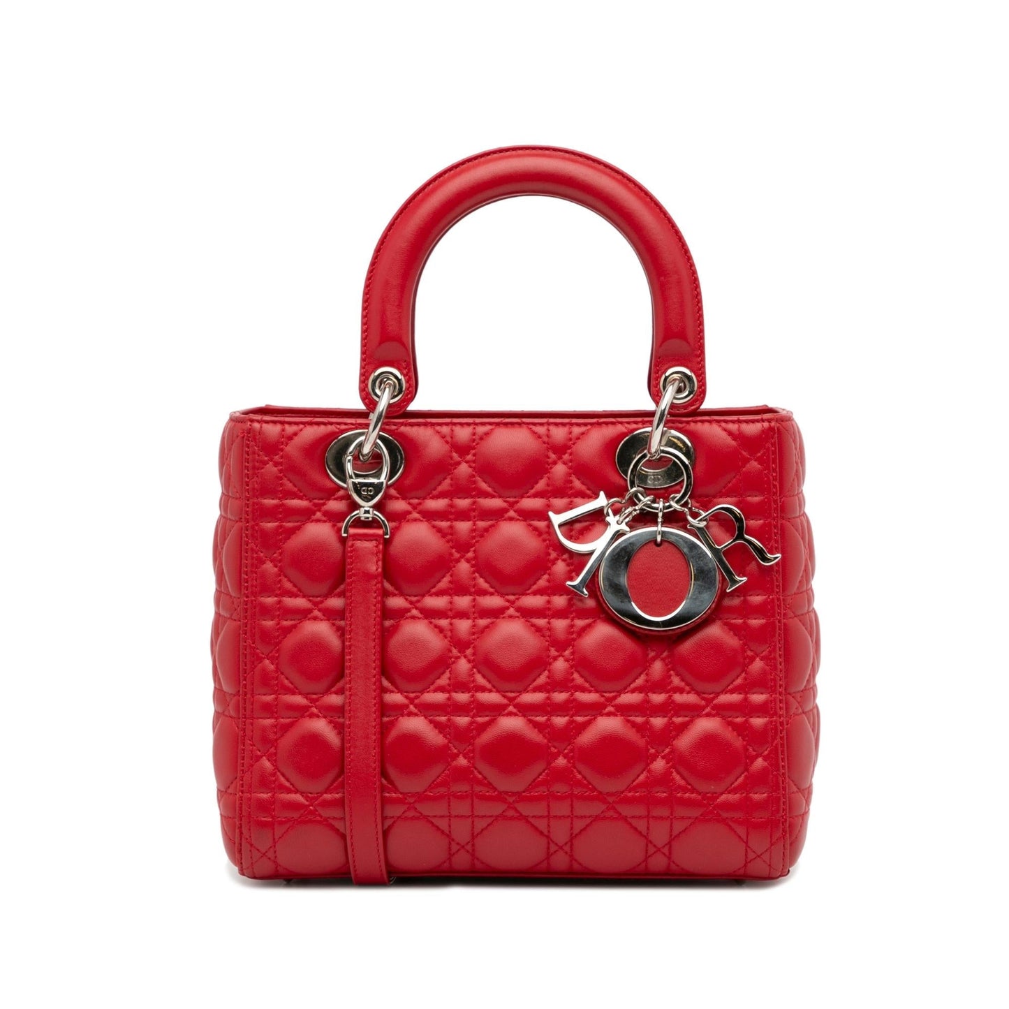 Dior Cannage Lady Shg Bzo1Hj Satchel Bag Medium