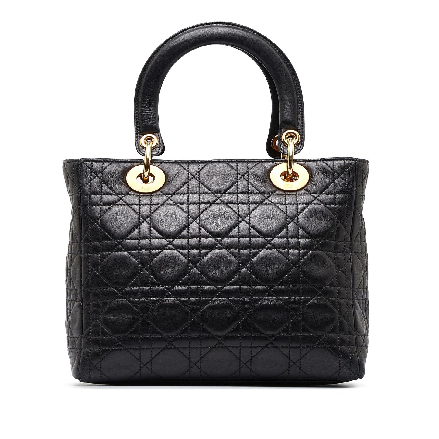 Dior Cannage Lady Shg Vvodsk Satchel Bag Medium